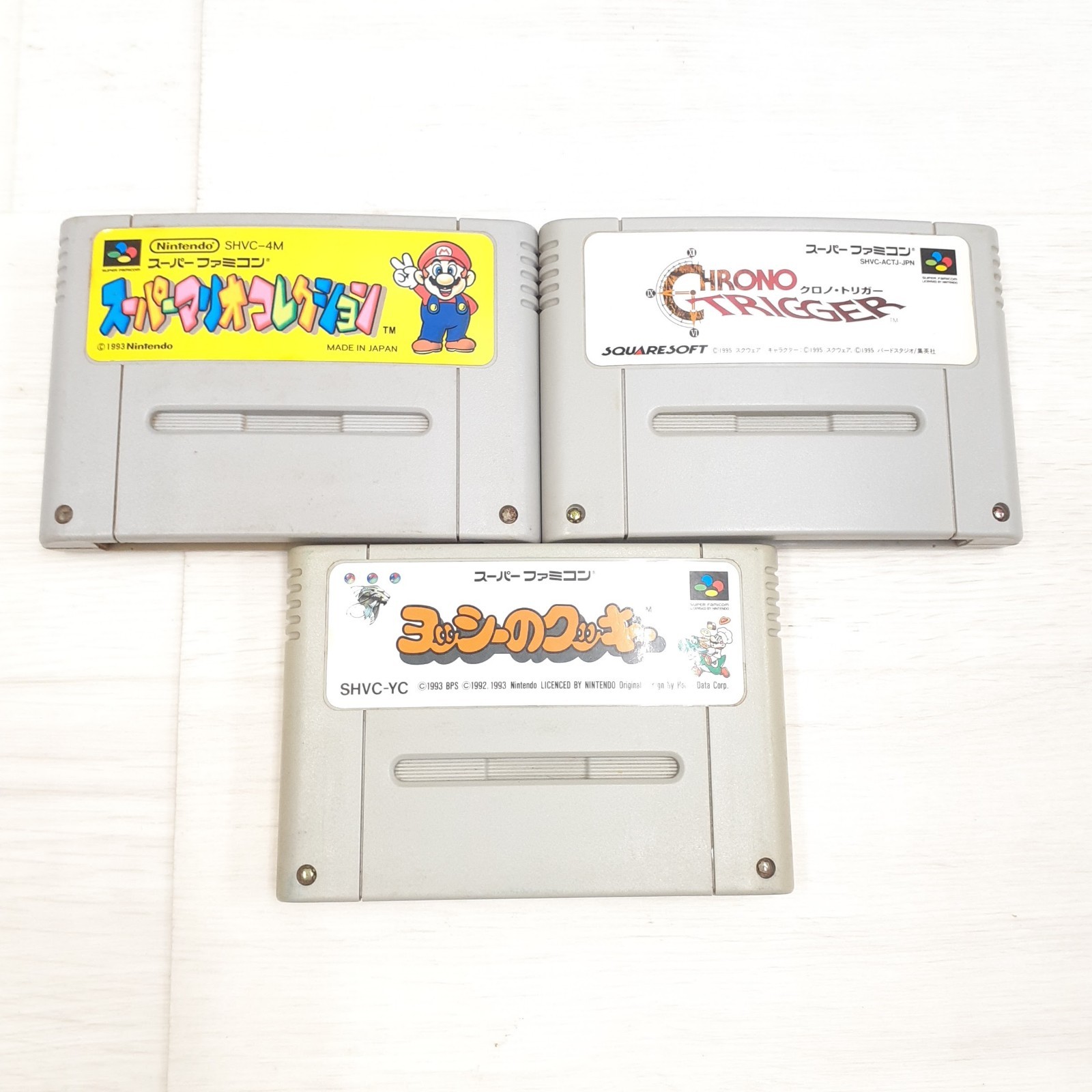Japanese Super Famicom Console SNES in box with 6 games CIB SHVC-001 Nintendo