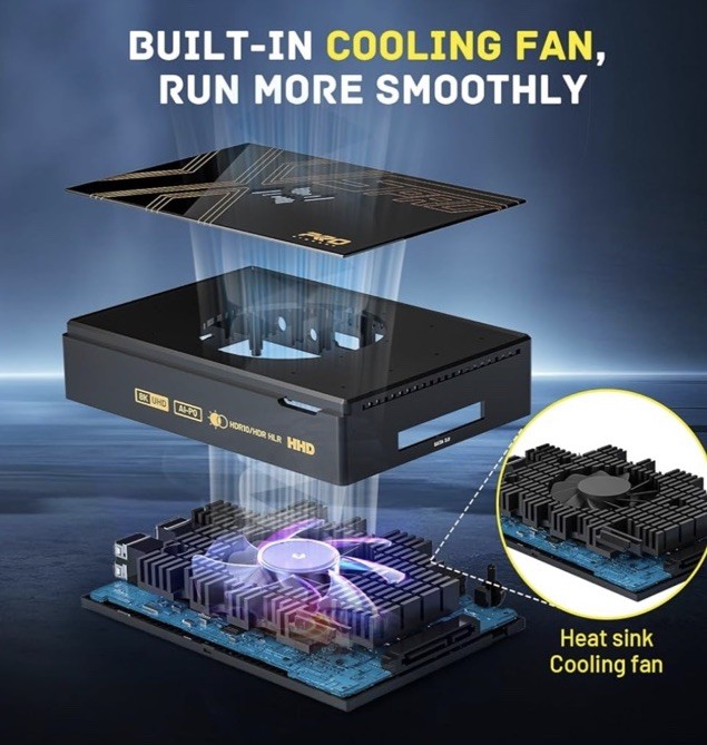 Kinhank Super Console X5 Pro 8GB RAM CONSOLE AND REMOTE