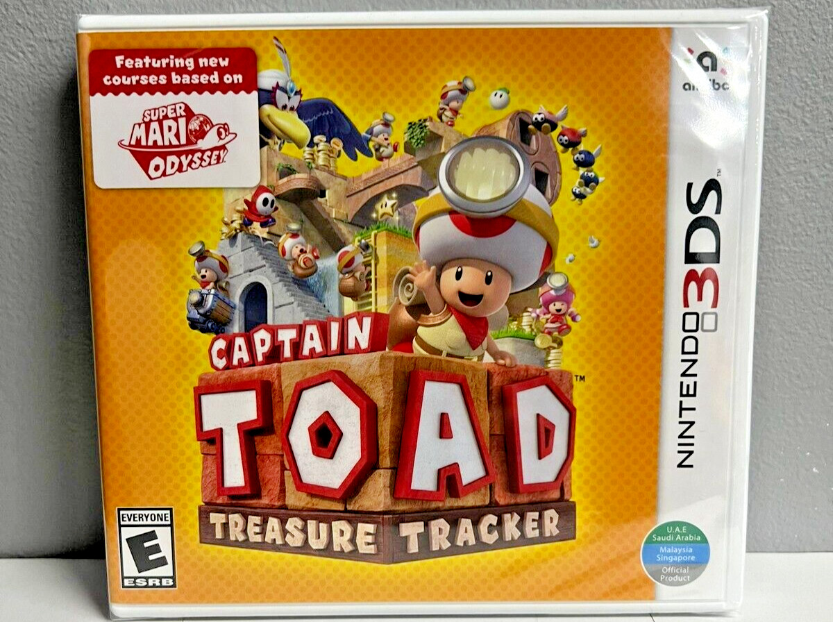 Captain Toad: Treasure Tracker – Nintendo 3DS New Special (Multiplayer, Puzzle)