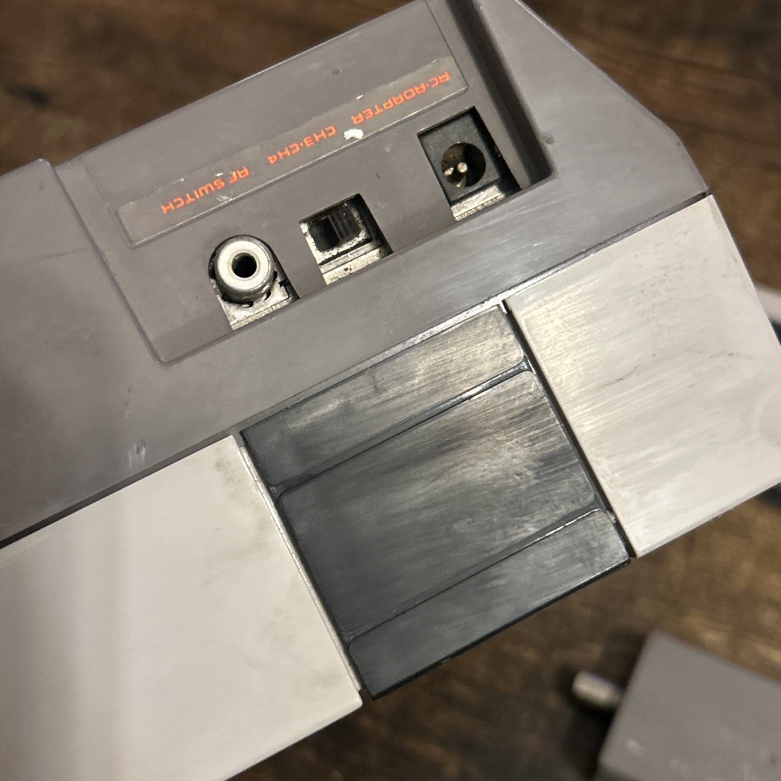 Nintendo NES-001 Original Console Only Power Tested 1 Controller Read!