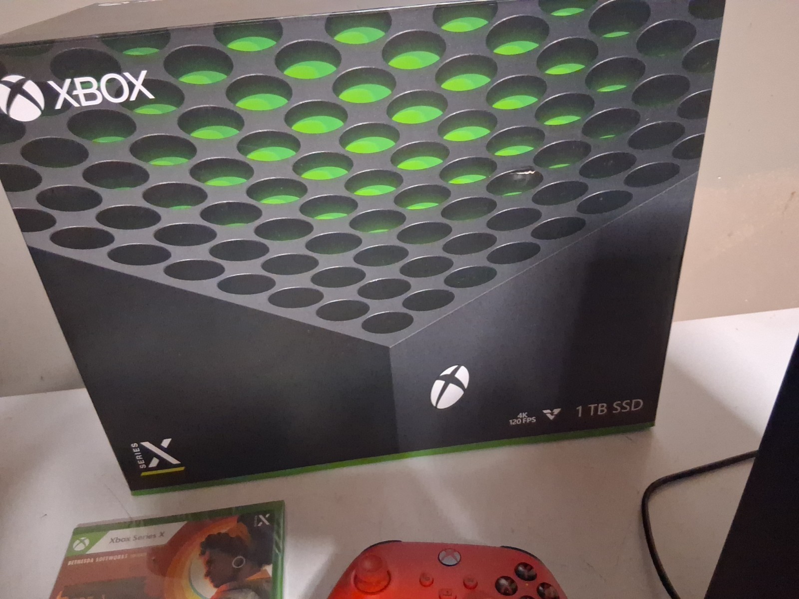 Xbox Series X 1TB Console Bundle 2 Controllers 2 Games 2tb Seagate Game Drive