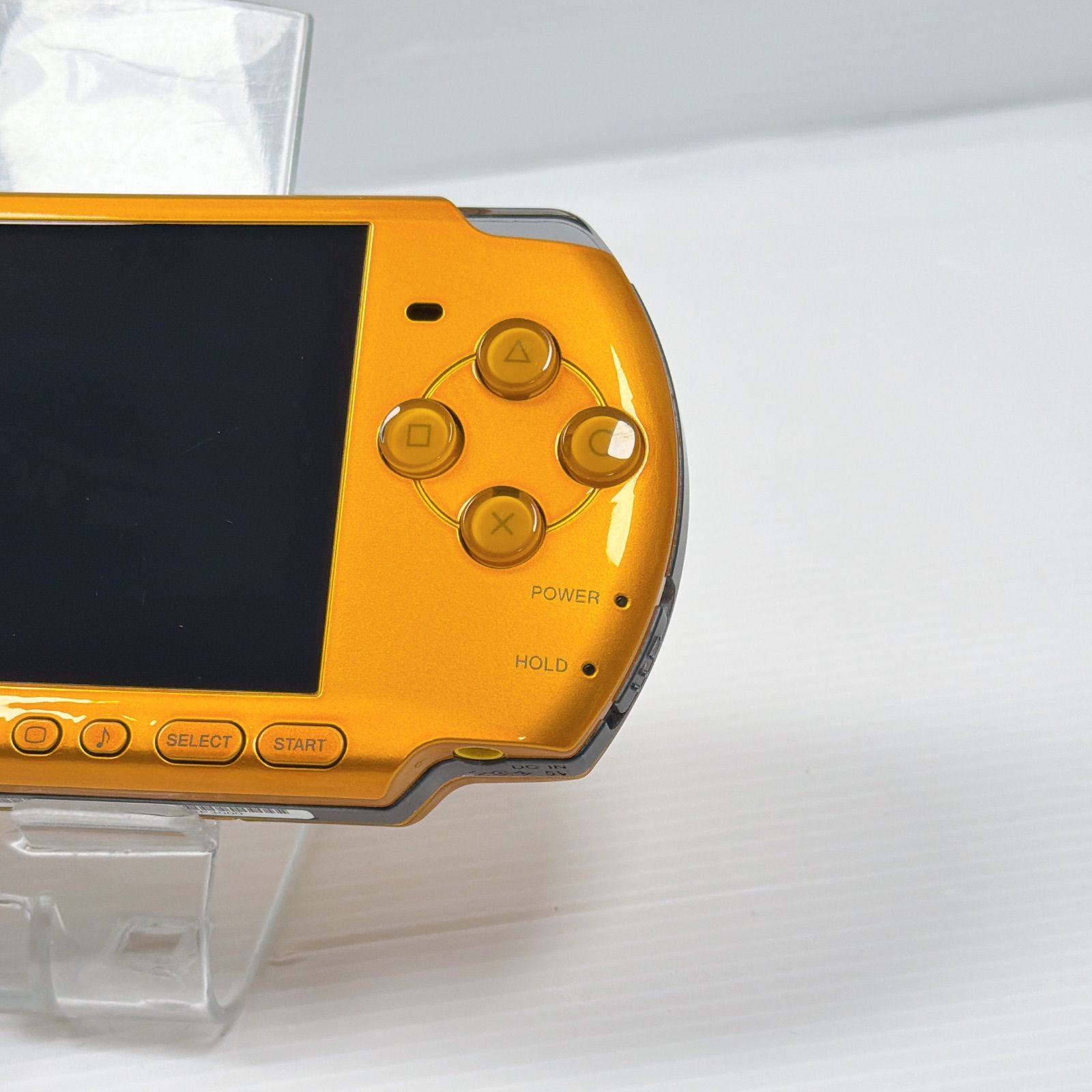 Sony PSP 3000 Bright Yellow Console PSP-3000 Tested w/ 128MB Card JP