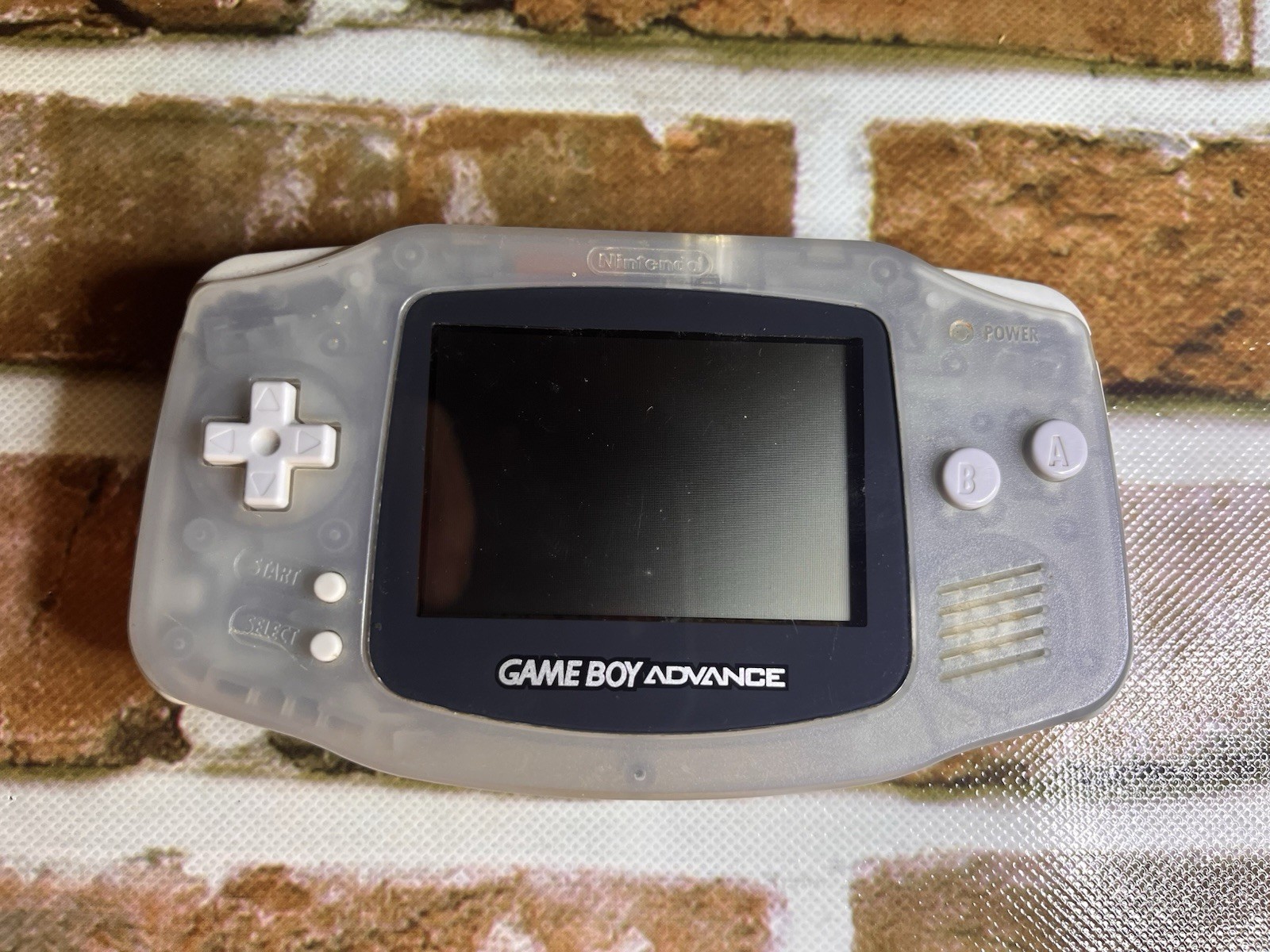 Nintendo Game Boy Advance Console System – Clear Glacier