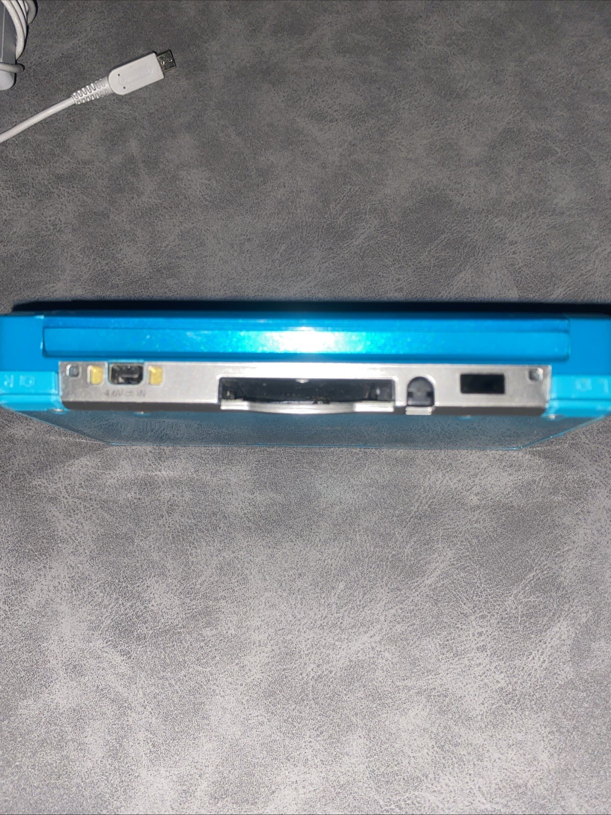 Nintendo 3DS Handheld System Aqua Blue w/ Stylus & Charger, Tested-Working