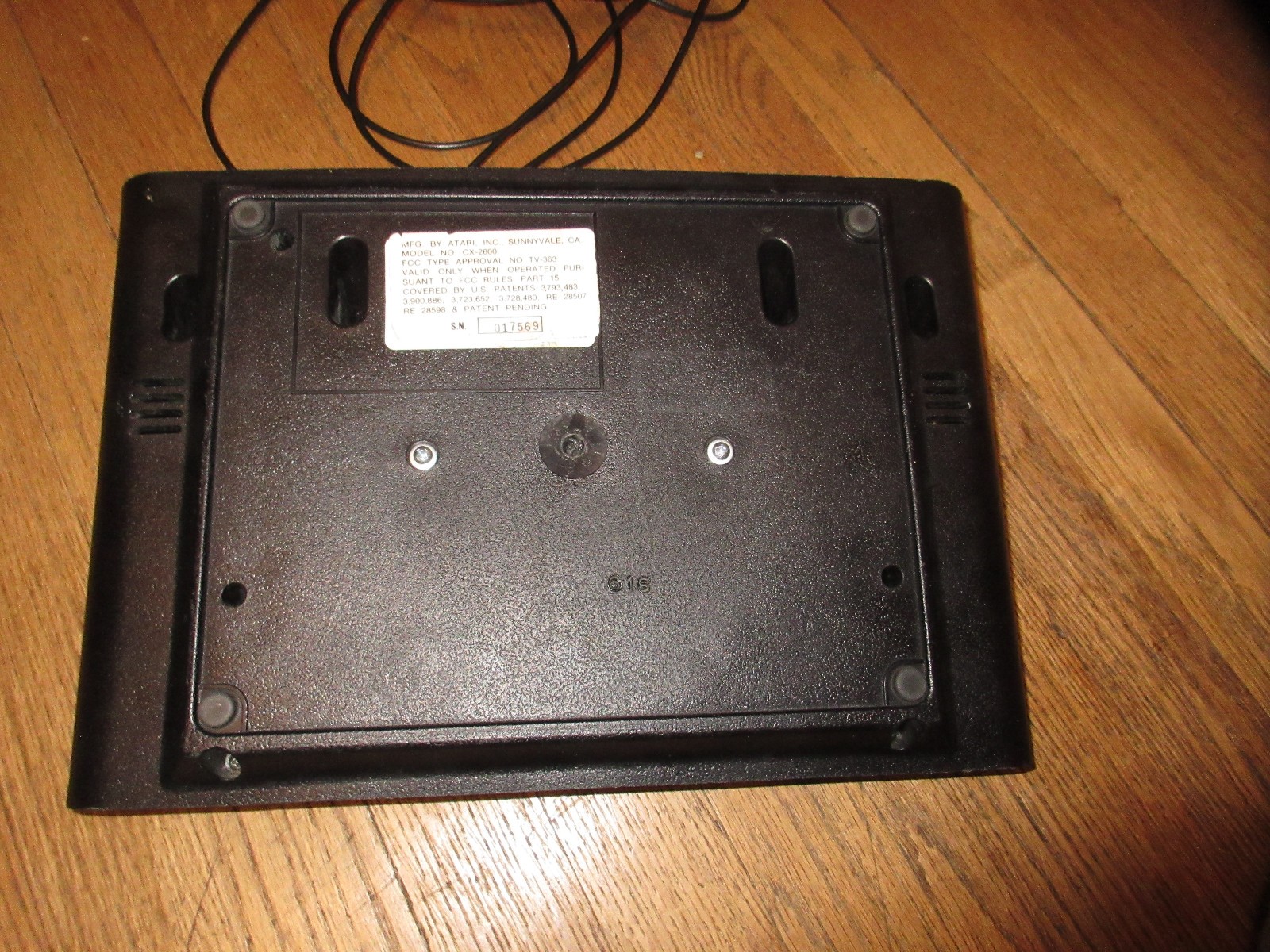 Atari 2600 (CX-2600) Heavy Sixer Console Sunnyvale Tested – Working OK