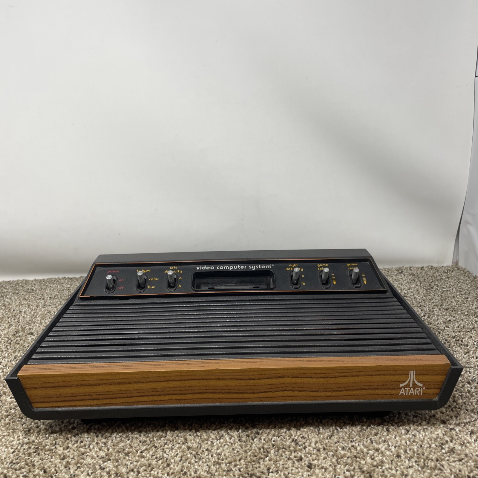 Atari 2600 Console Original 6 switch Console In Box Joystick game WORKING lot