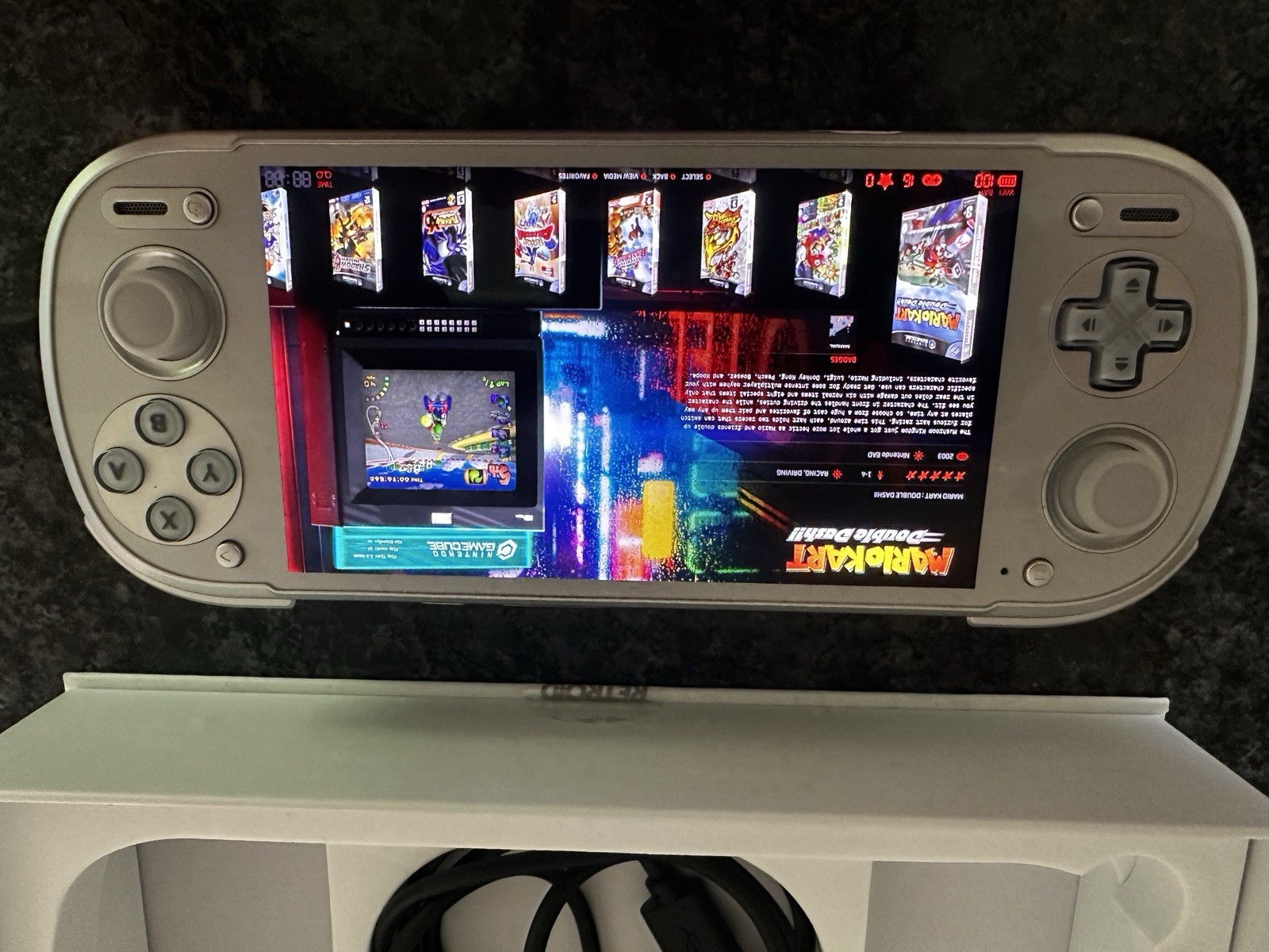 Retroid Pocket 6 – Silver (8GB RAM) Stick-Top Version PRE LOADED!!!!