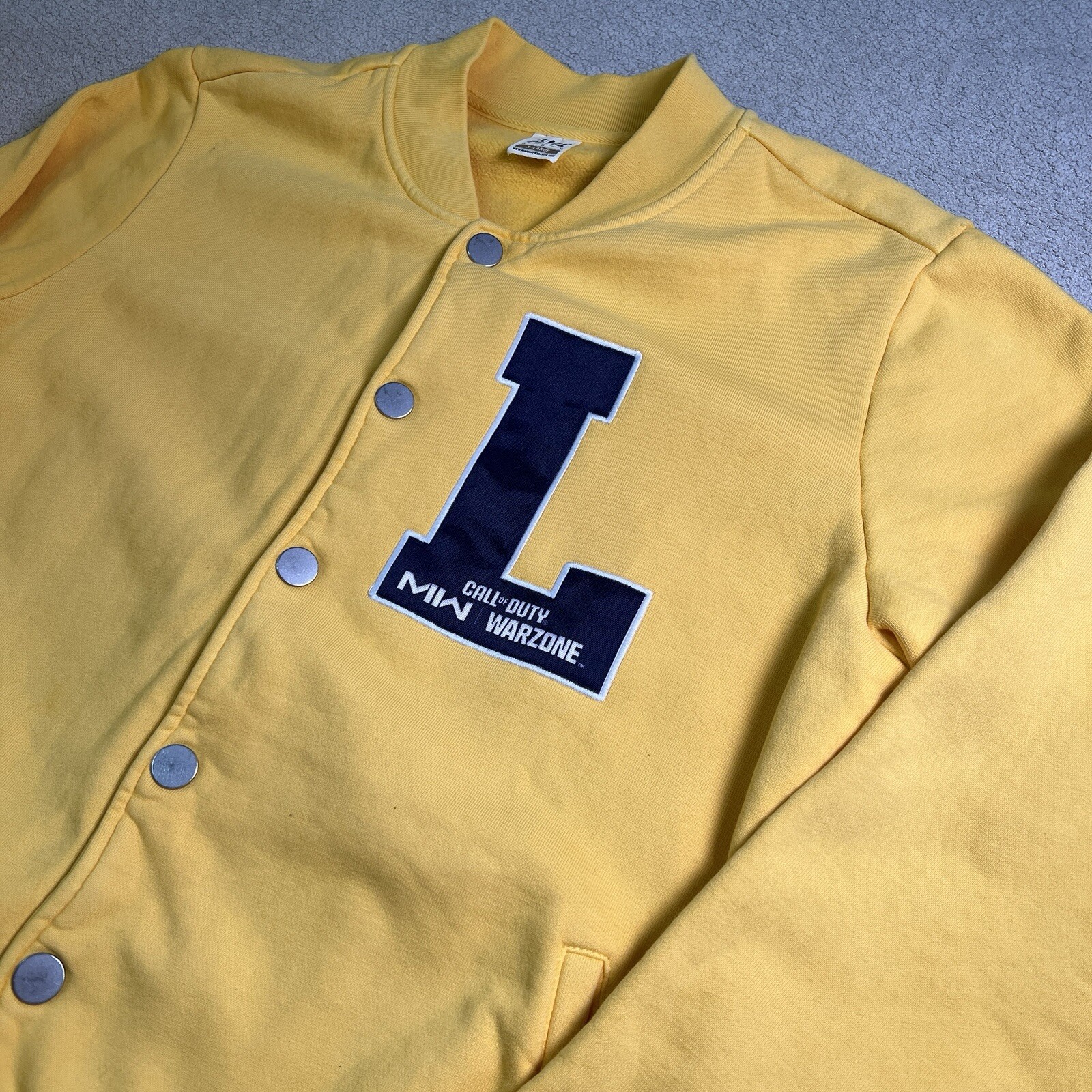 Call of Duty Warzone 2023 Vondel Letterman Size XL Jacket LIONS PAINTBALL KINGS