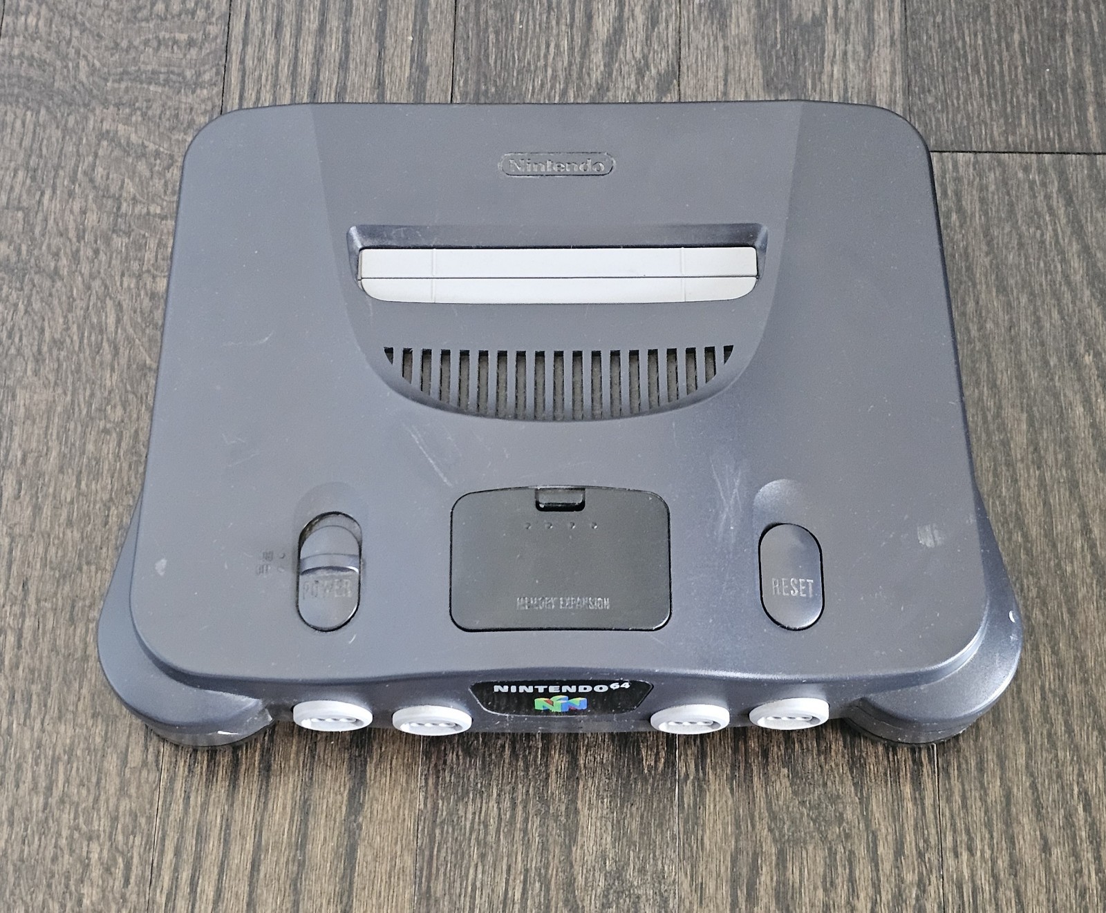 Nintendo 64 Console Bundle w/ OEM Controller and OEM Cords. Tested And Works!