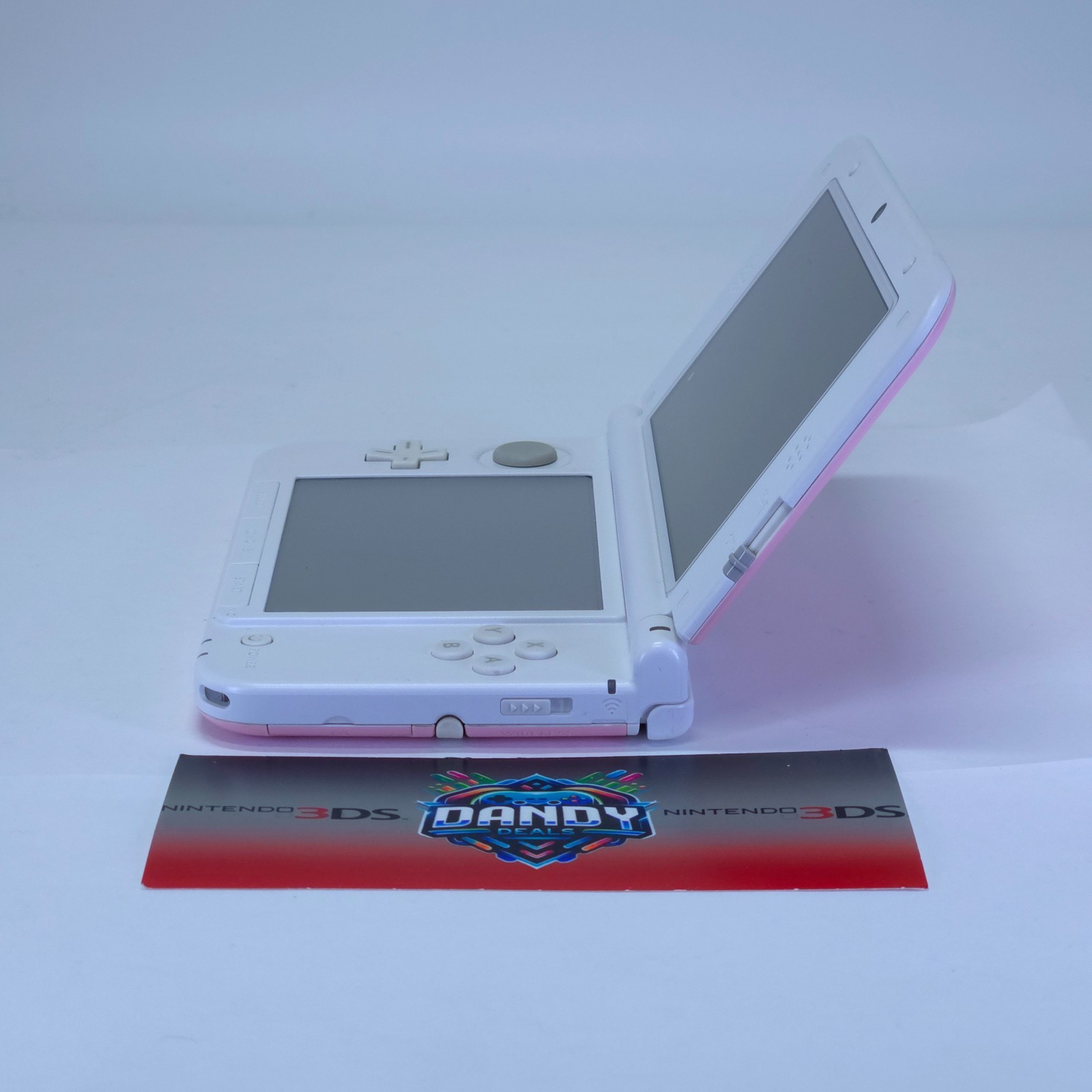 3DS Console LL/XL Pink JapaRegion Nintendo System W/ Travel Case + 4Gb + Charger