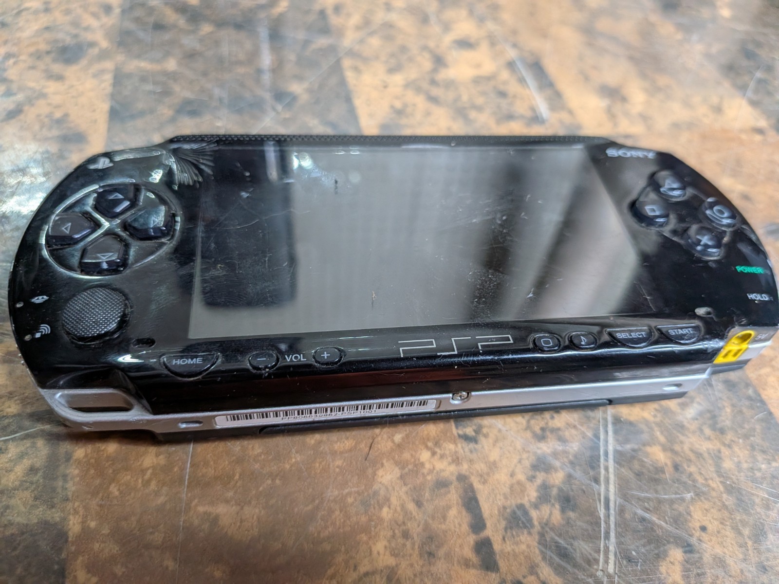 Sony Playstation Portable PSP 1001 Console ONLY For Parts or Repair – Read