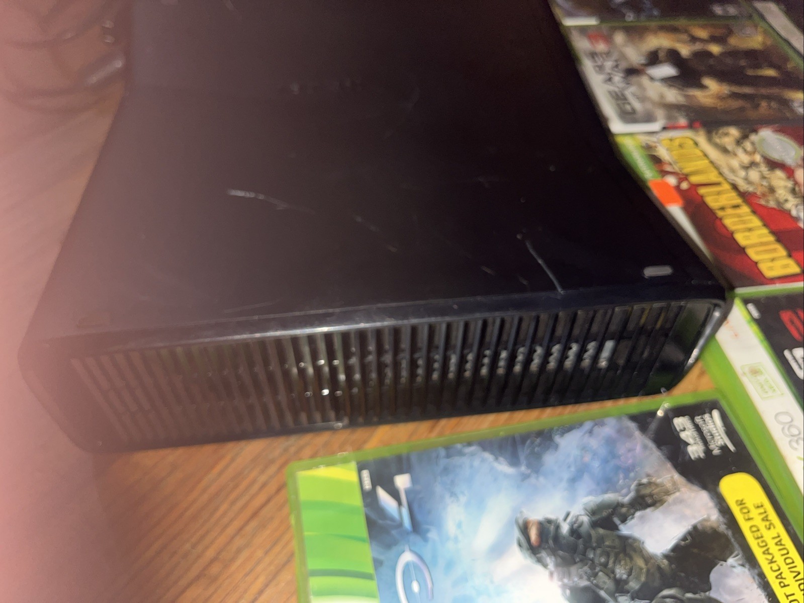 Microsoft Xbox 360 S Black 250gb Console Bundle 11 Games