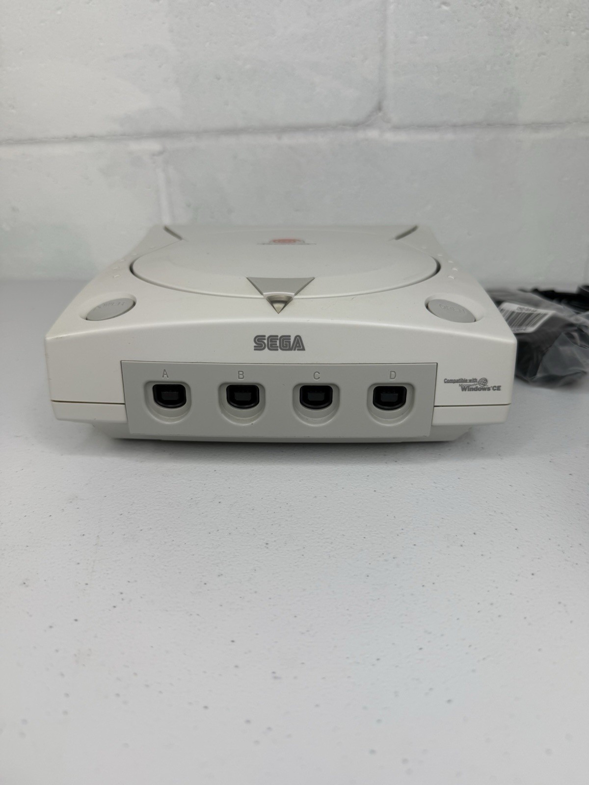 Sega Dreamcast Console – White w/ Controller & Cords! HKT-3020 Tested & Works