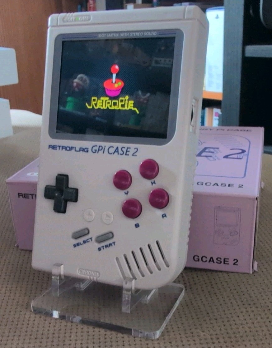 Retroflag GPi Case 2 Raspberry Pi CM4 Handheld Console, 3.0” LCD, 256gb Micro SD