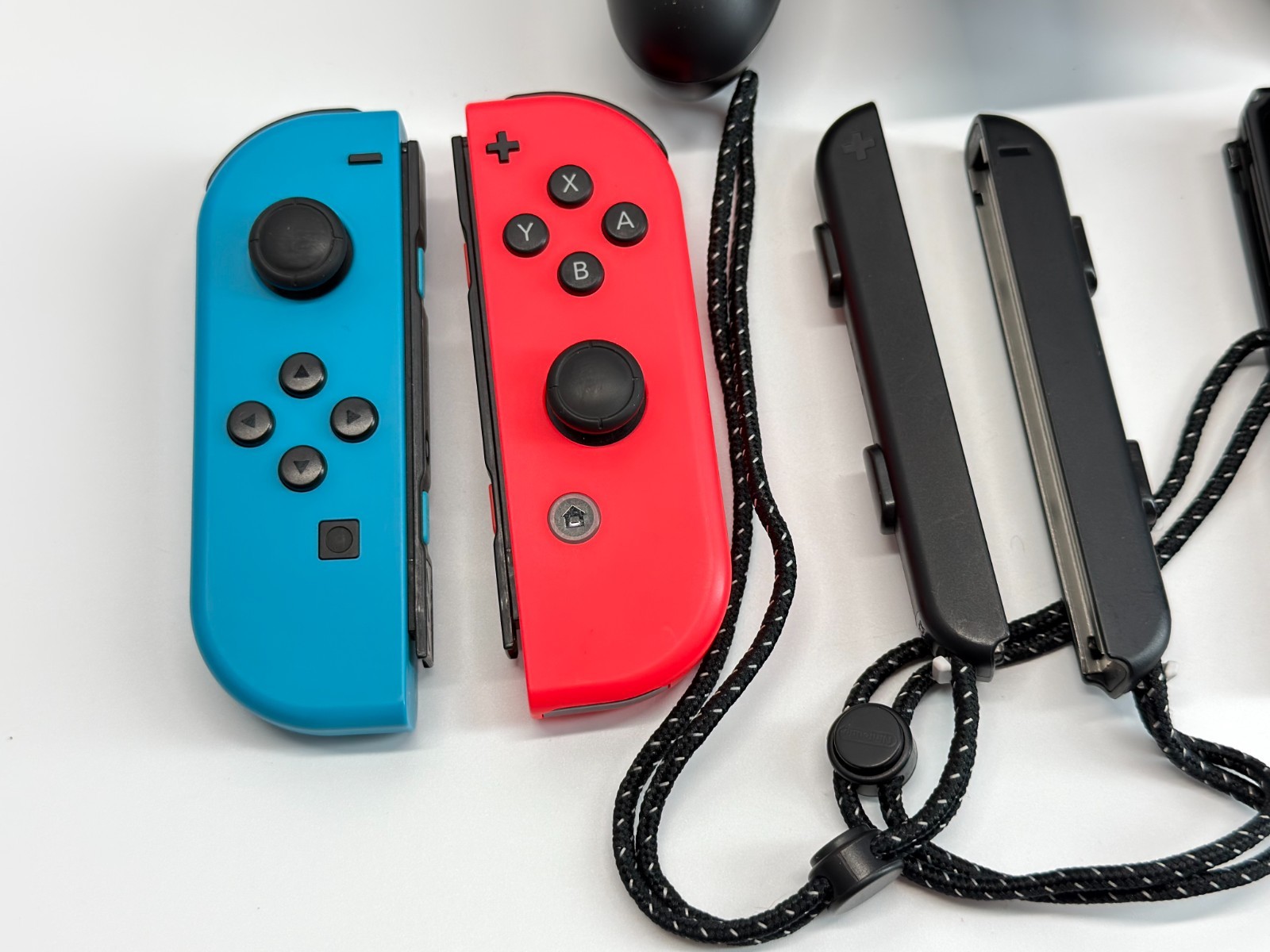 Nintendo Switch OLED System Bundle w/Neon Blue & Red Joy-Cons Tested