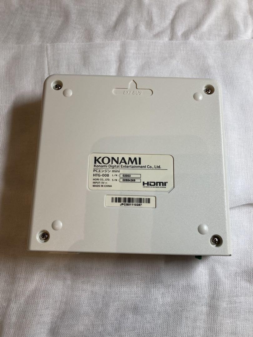 KONAMI PC Engine Mini Retro Console 58 Built-in Ver. Games Japane 43