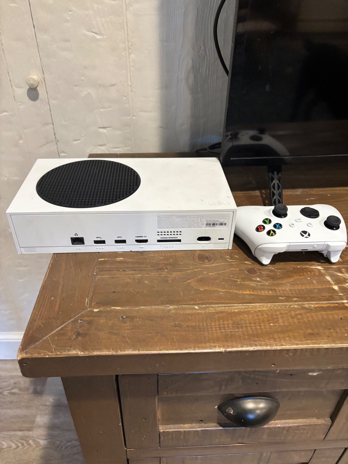 Microsoft Xbox Series S 512GB Console With Xbox Wireless Controller – White