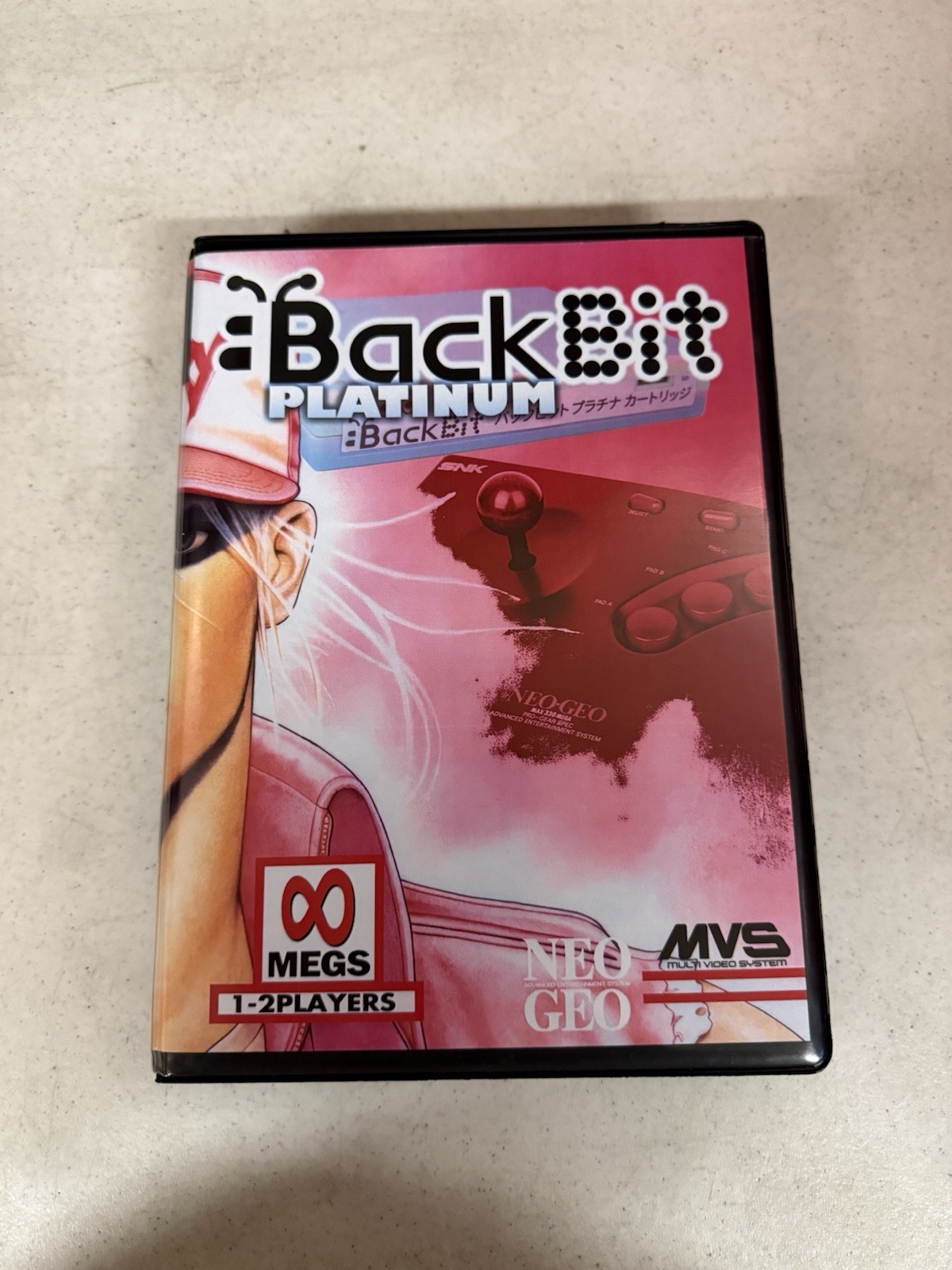 BackBit Platinum Cartridge Neo Geo MVS Flash Cart Everdrive like NeoSD Pro MINT+