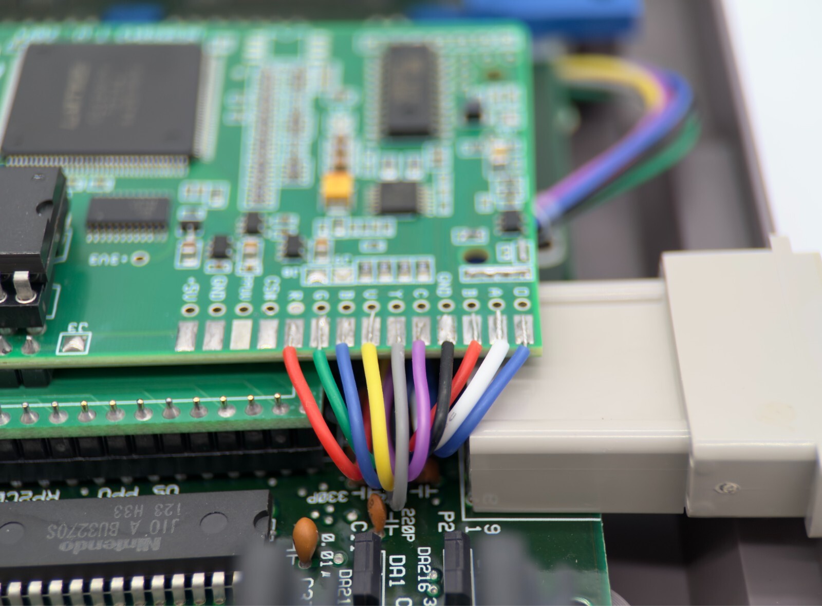 AV Famicom (HVC-101) Top Loader with Tim Worthington’s NESRGB 4.3, recap & more!