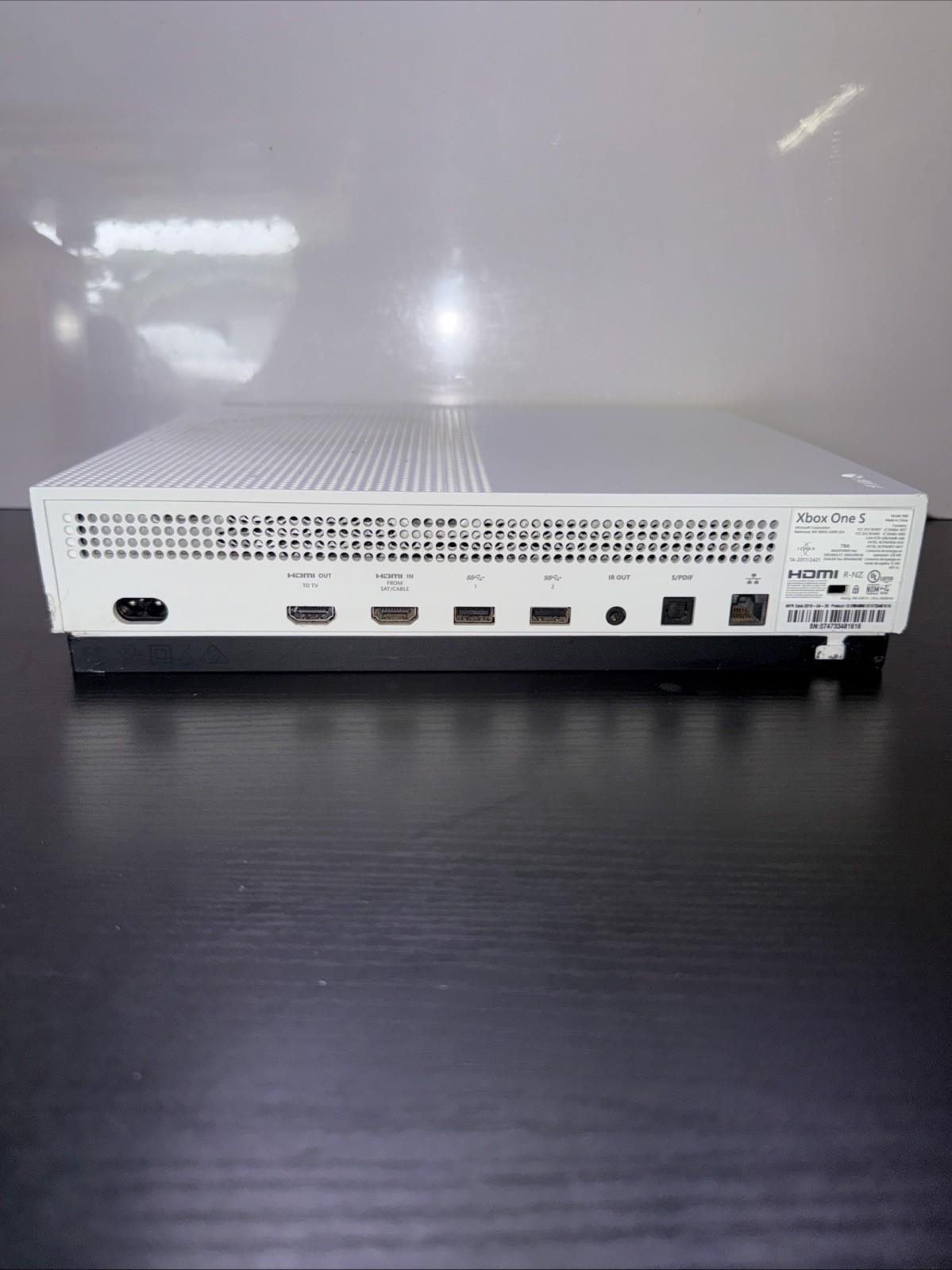 •Cosmetically Flawed•Microsoft Xbox One S 500GB Console – White