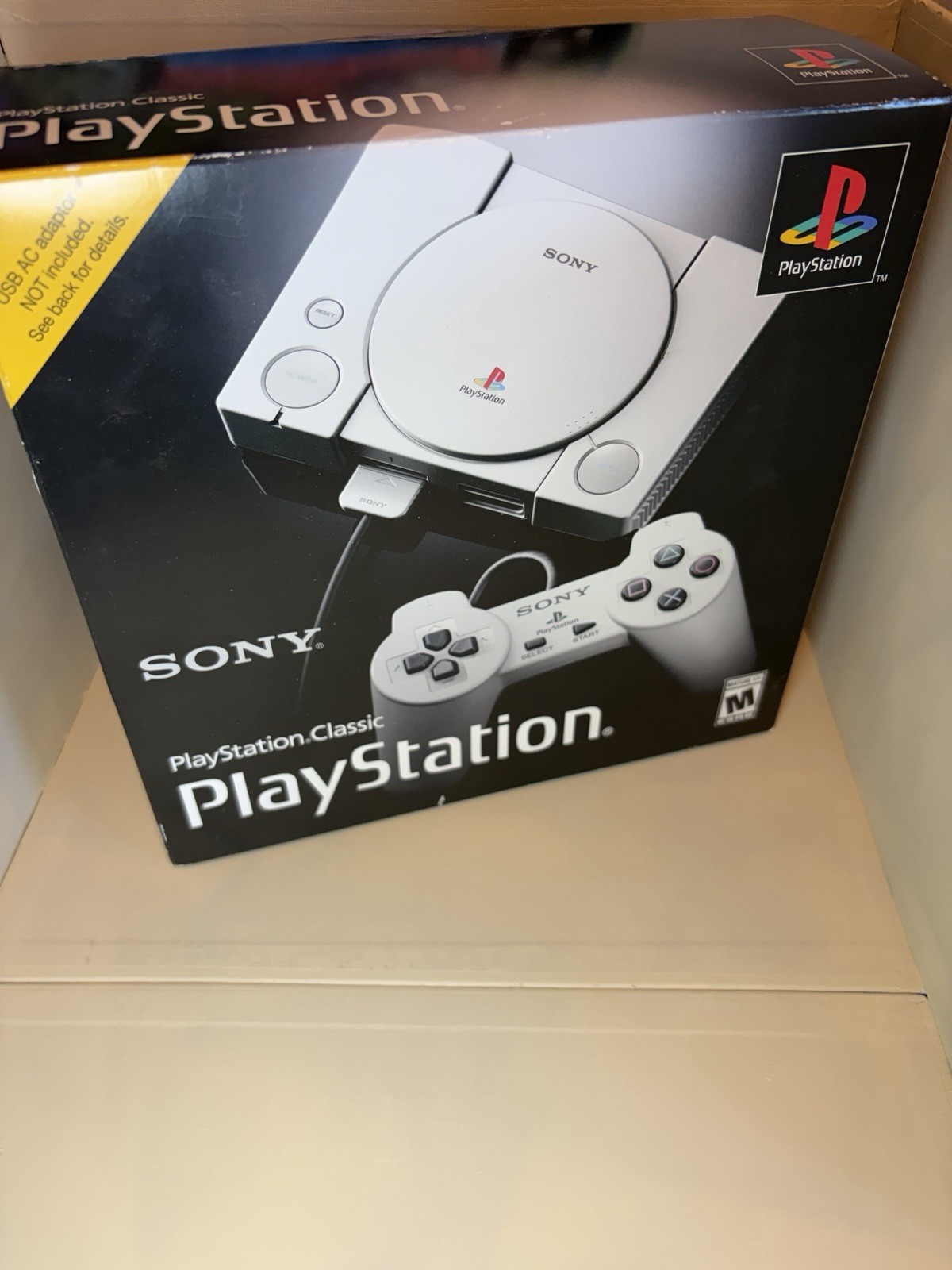 Sony PlayStation Classic Microconsole New NTSC-U/C Gray HDMI 16GB 2018