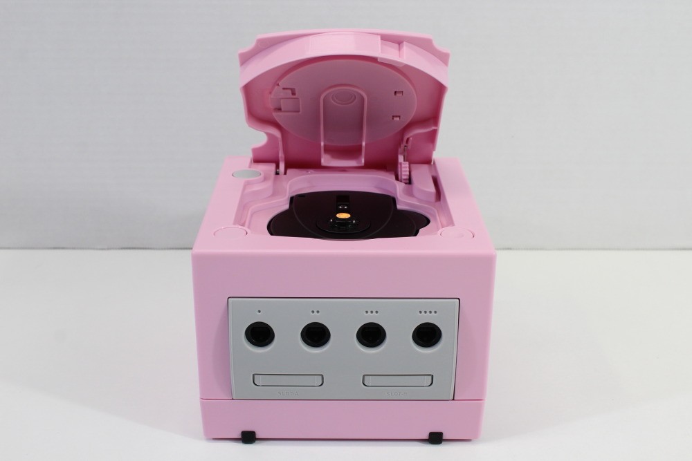 Nintendo Gamecube Console Pastel Pink LED NTSC-U/C DOL-001 GC PLAY US GAMES