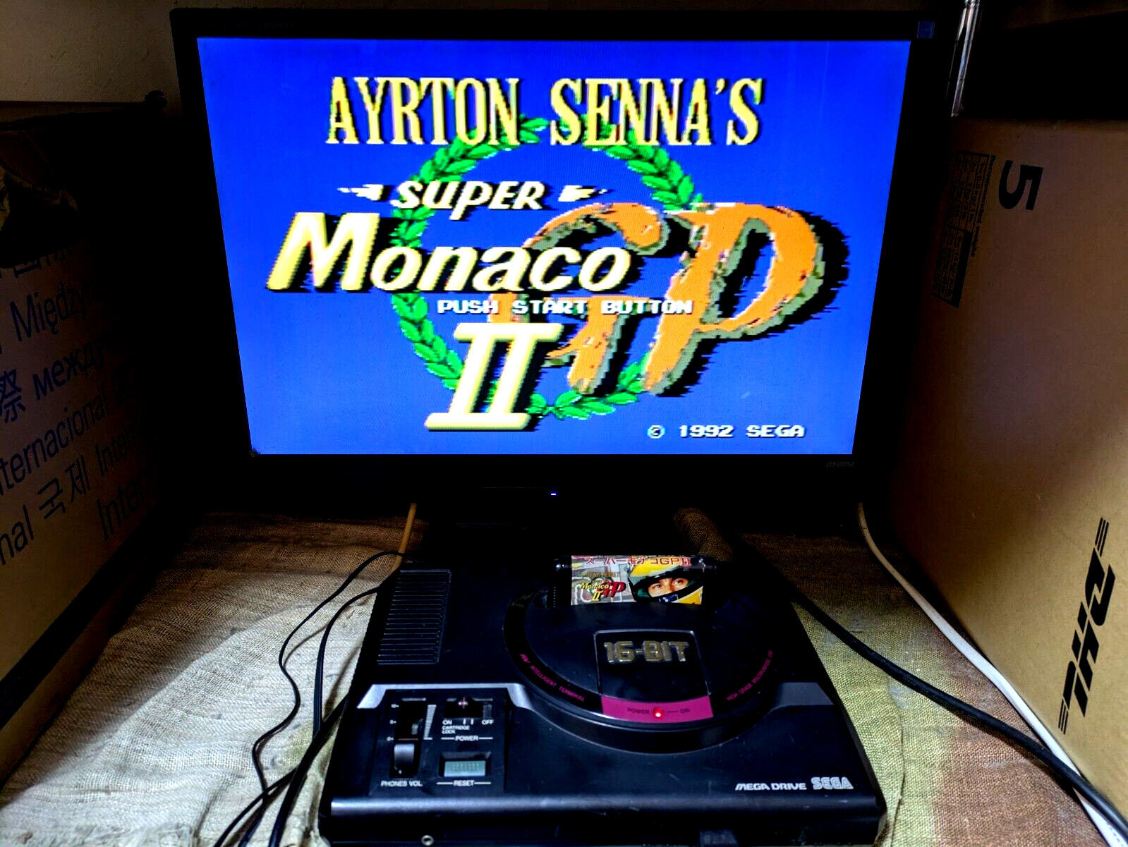 SEGA Mega Drive Console 16BIT Magical☆Taruto-kun Donald Duck Japan
