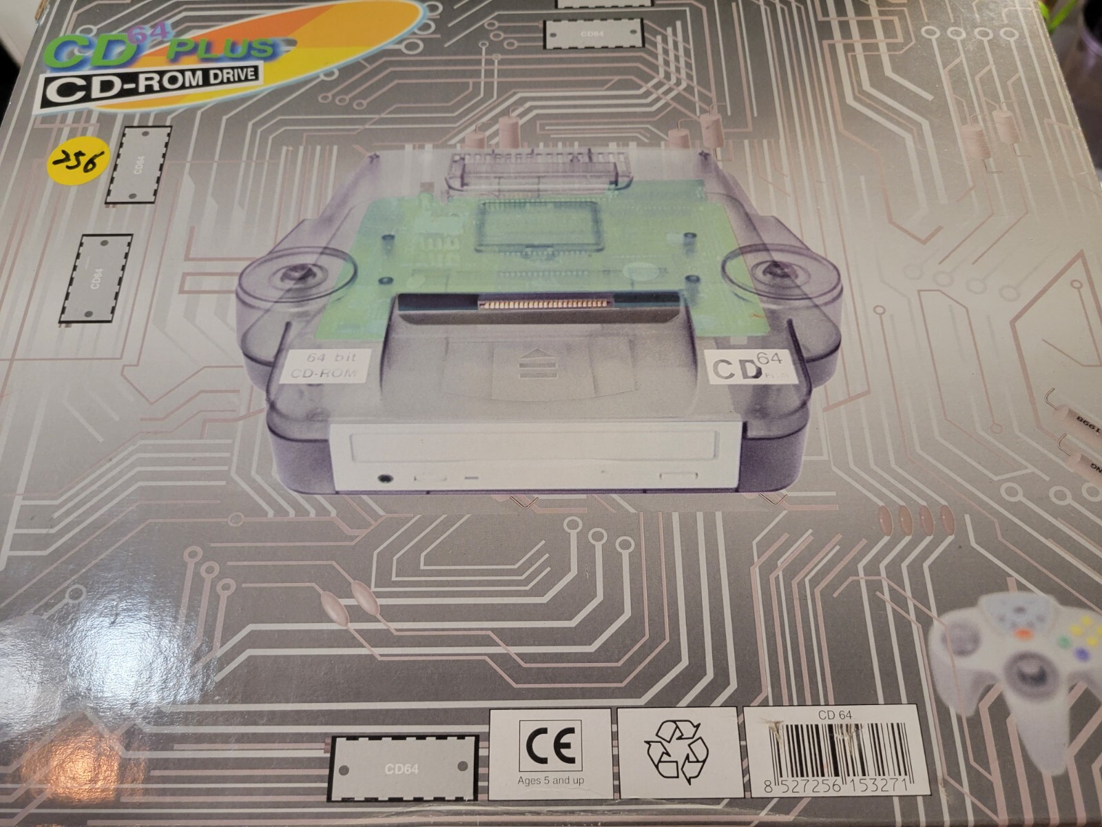 CD64 Plus CD Rom Drive 256MB (1999) Brand New Factory Boxed Hong Kong Import