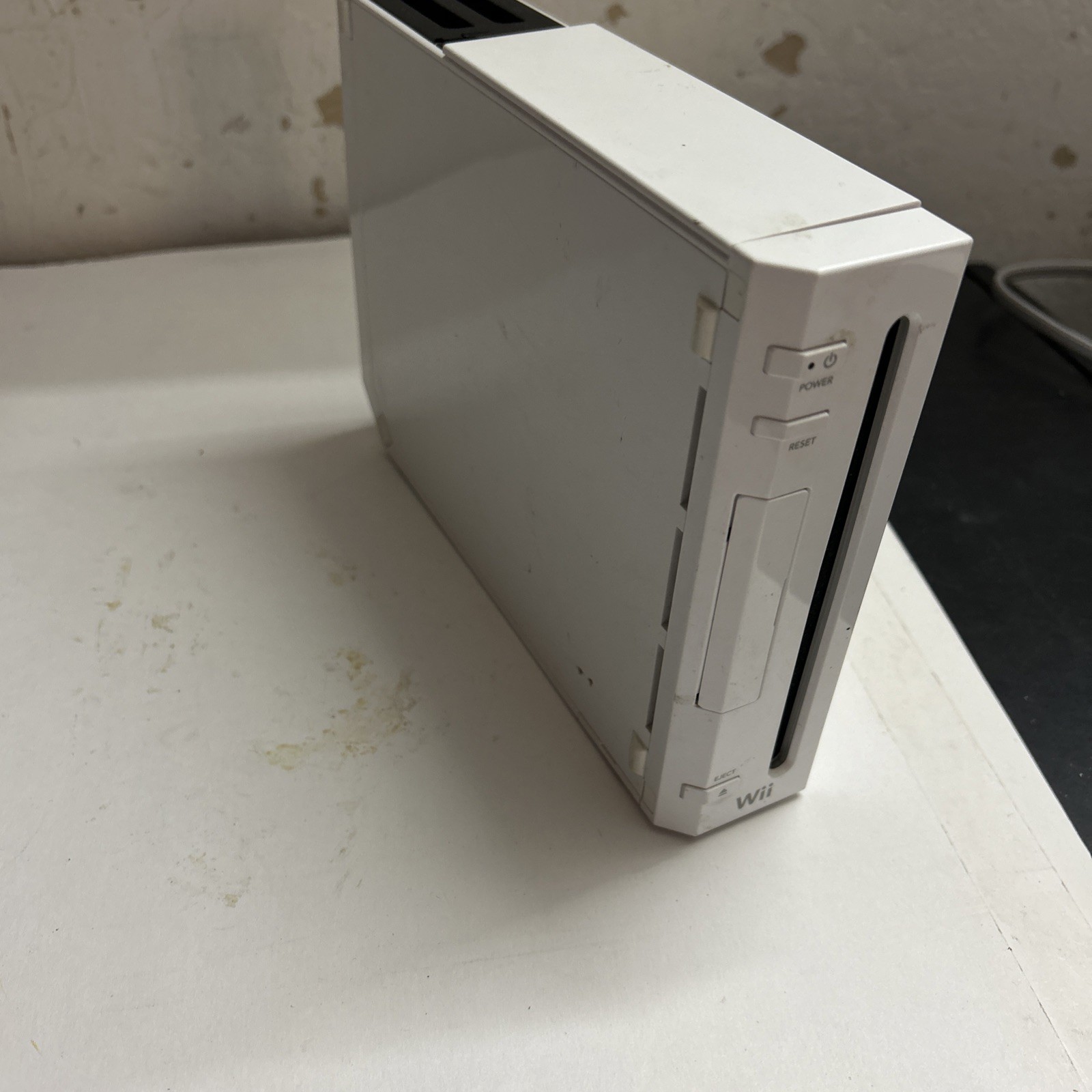 Nintendo Wii White Console Only RVL-001 Gamecube Compatible Tested & Works