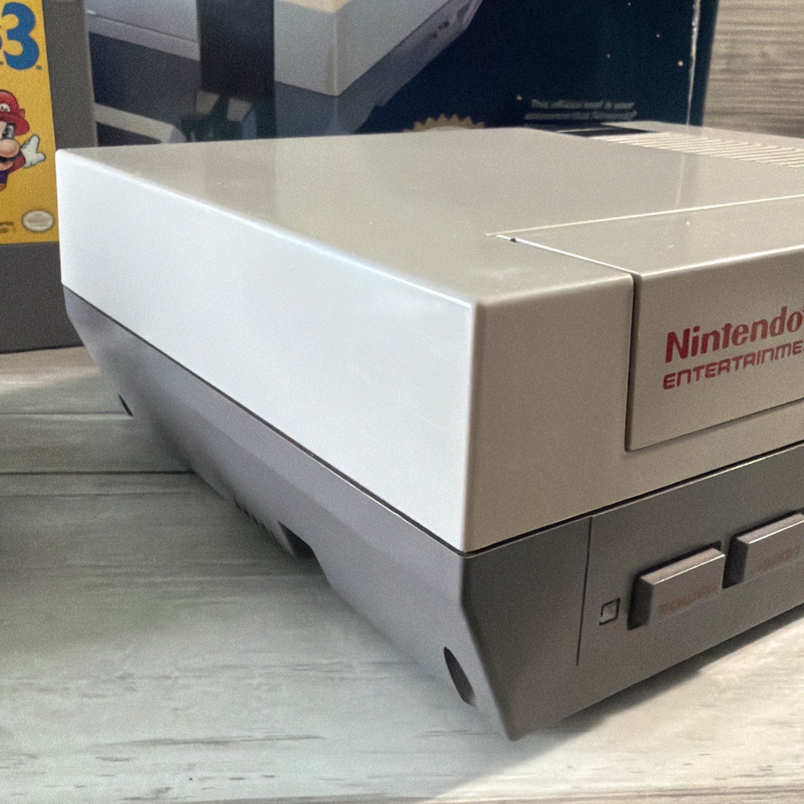 Nintendo NES Control Deck Mario Trilogy 1 2 3 Bundle In Original Box 2 Controls