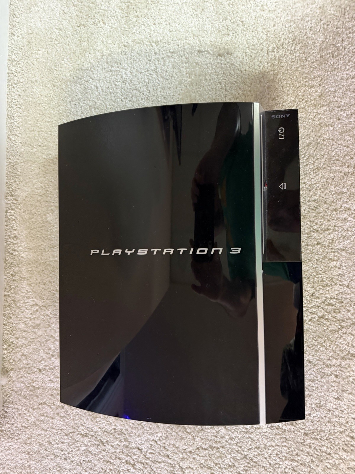 Sony PlayStation 3 PS3 CECHH01 Black Console HDMI 1080p Blu-Ray