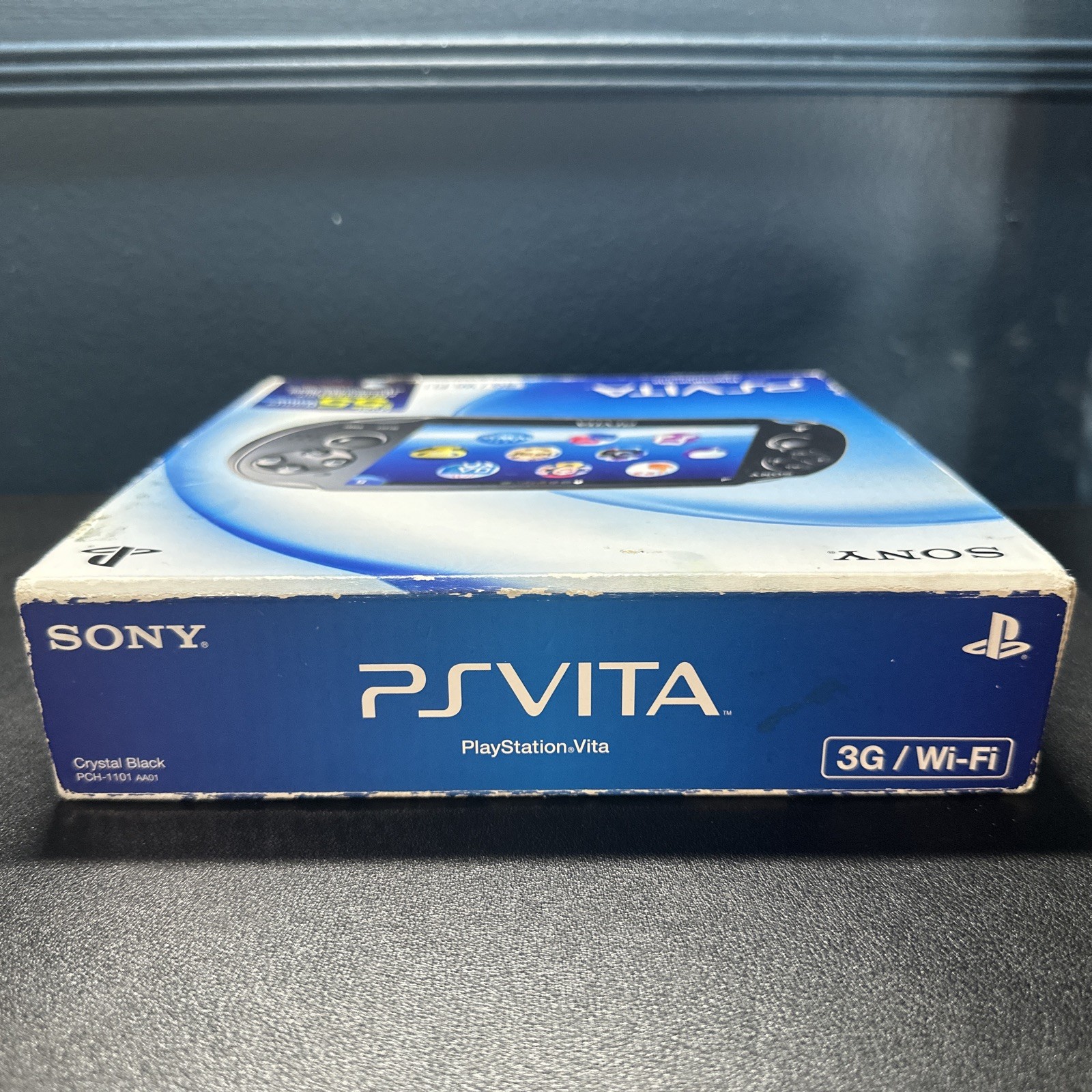 Sony PlayStation PS Vita PCH-1001 Handheld Console Black w/ Box Manual Case NTSC