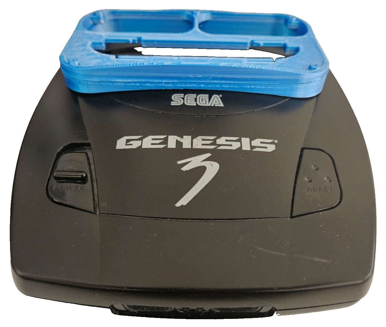 Sega Genesis Model 3 VA1 / RGB, Stereo Audio, 32x, Master System support, etc.