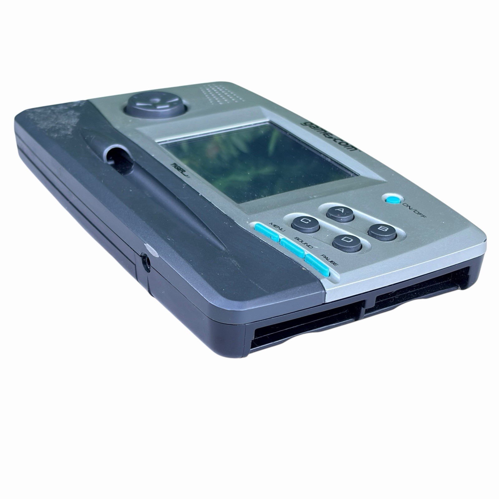Vintage 1997 Tiger Game.com Handheld Video Game Console SCREEN ISSUE + Internet