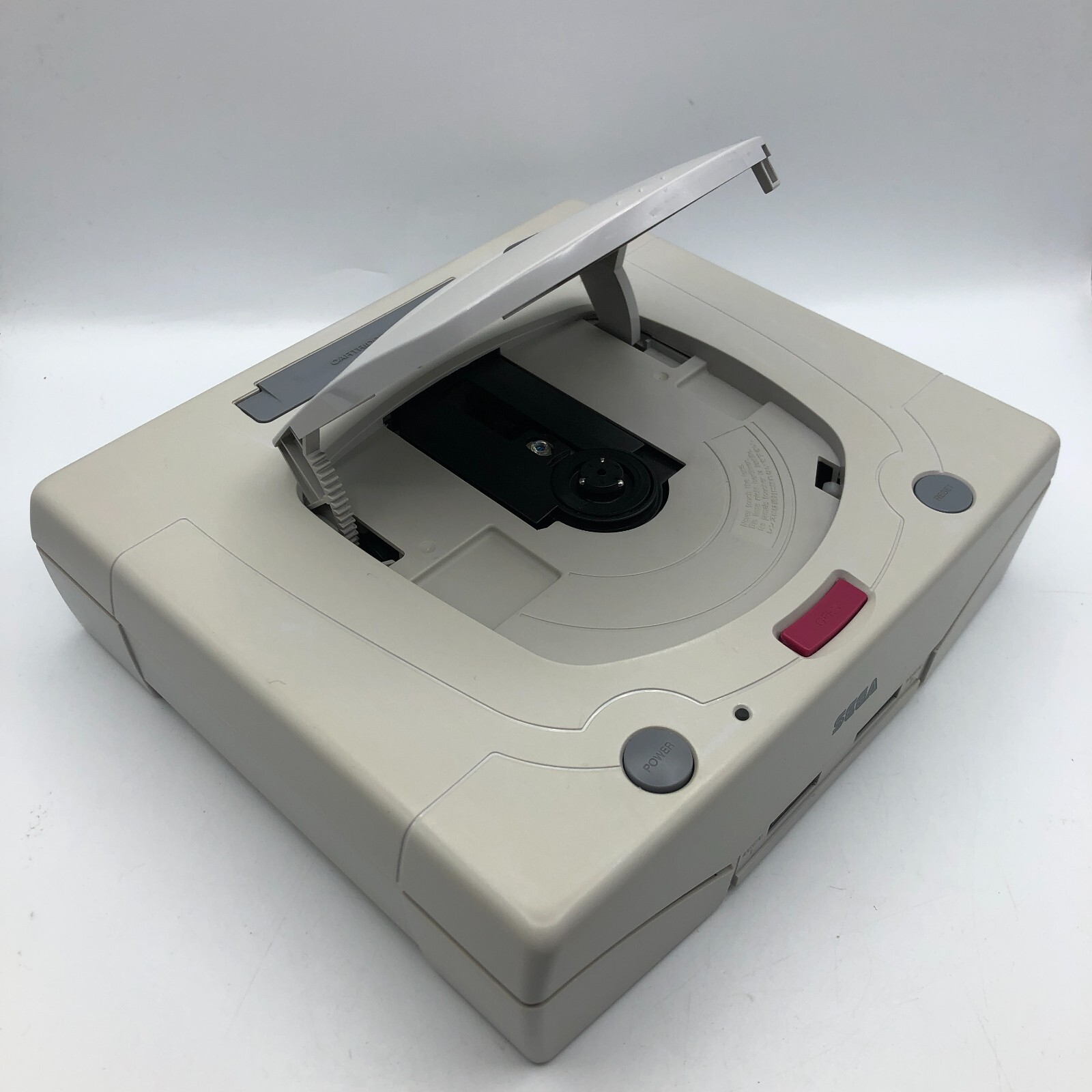 SEGA SATURN Console HST-3220 W/ pad & Cords & Box No Manual Japan Import NTSC-J