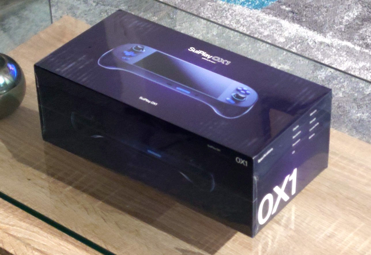 NEW Suiplay 0X1. 7″ 512 Gb Handheld gaming console. PC & Blockchain gaming.