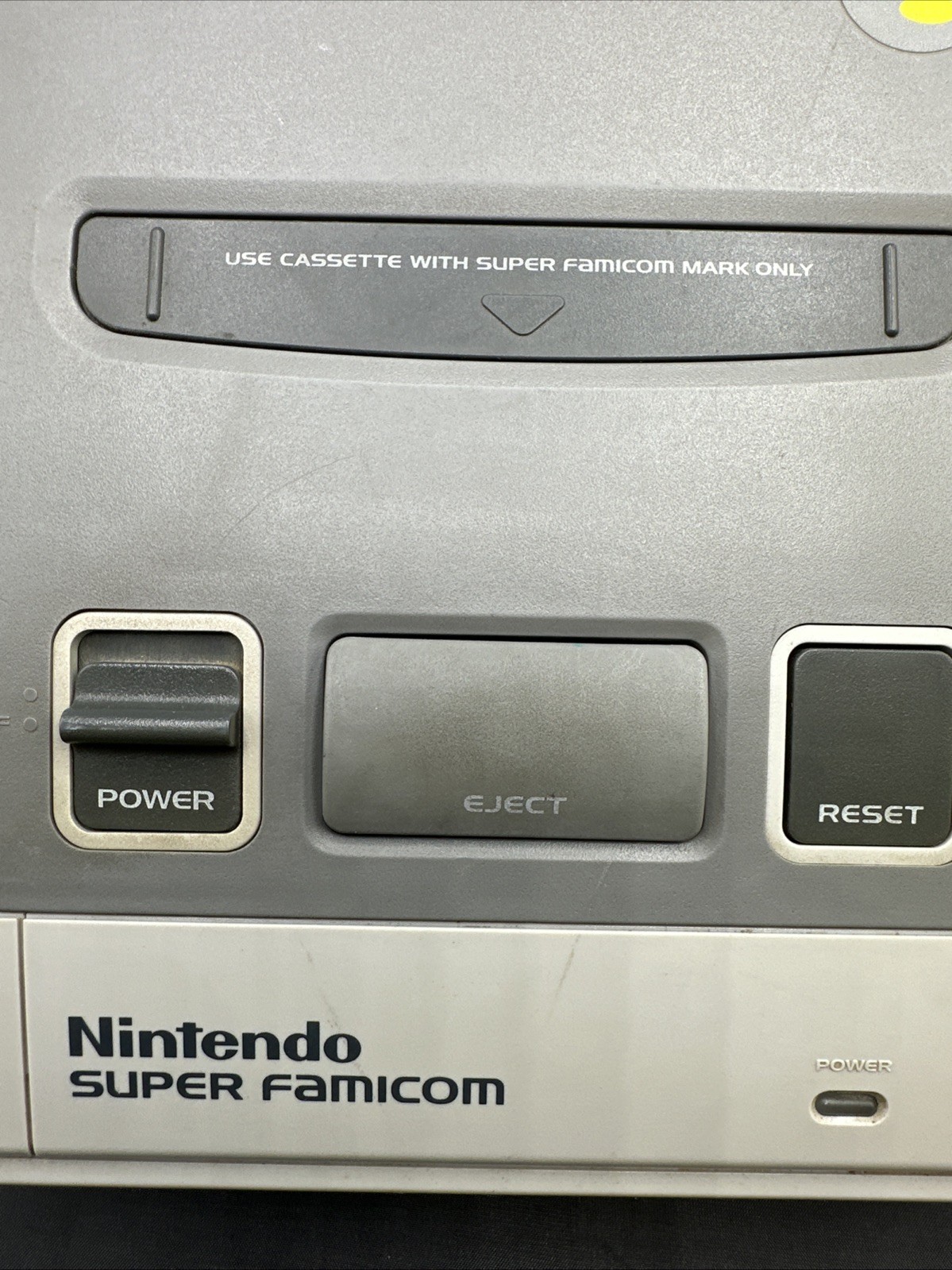 Nintendo Super Famicom Console No Video/has Sound Parts Or Repair