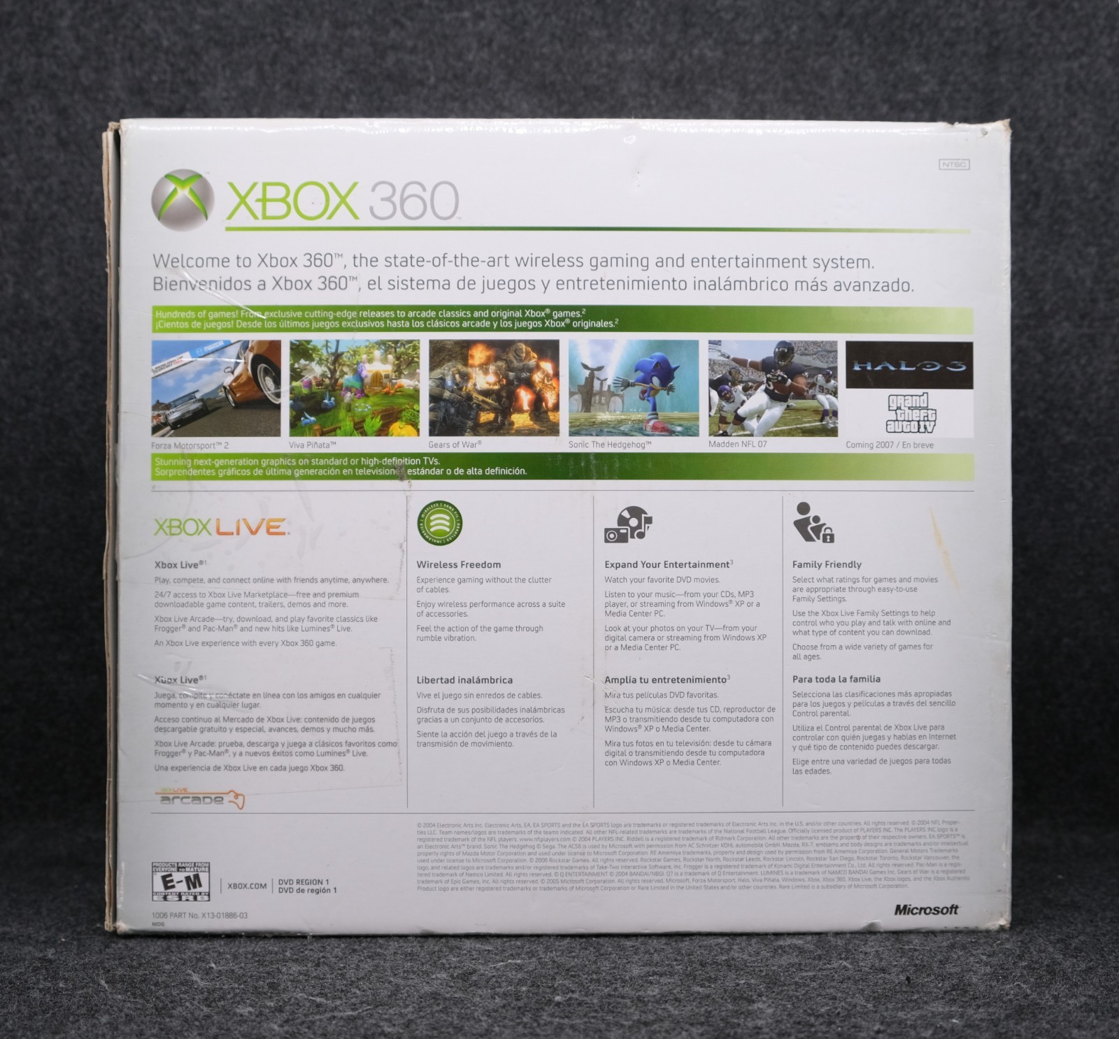 Microsoft XBOX 360 CIB *Missing Games* – Authentic Good Condition