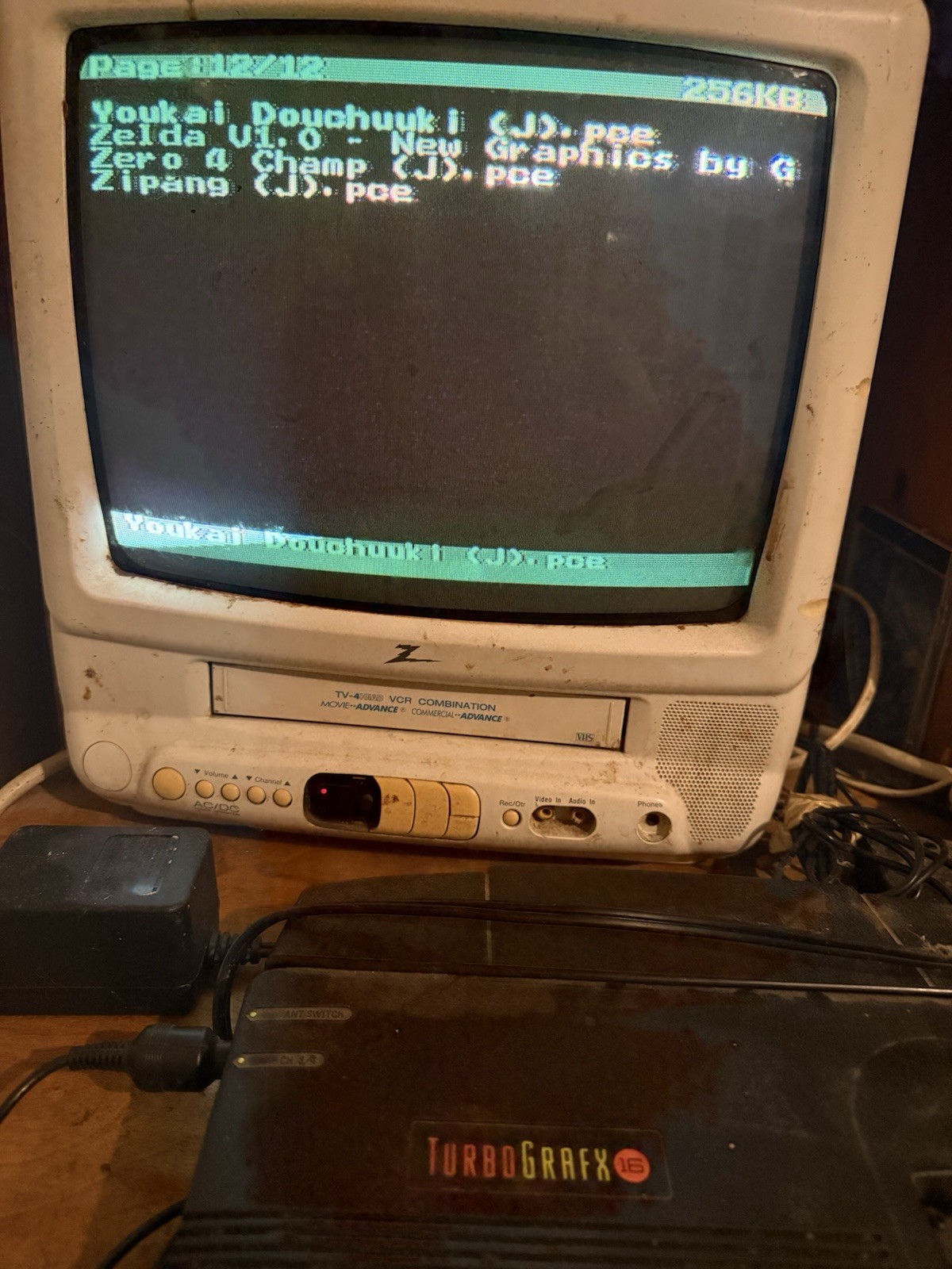 NEC TURBOGRAFX-16 Console Bundle w/ Turbo Everdrive 2 Controllers Hookups Works