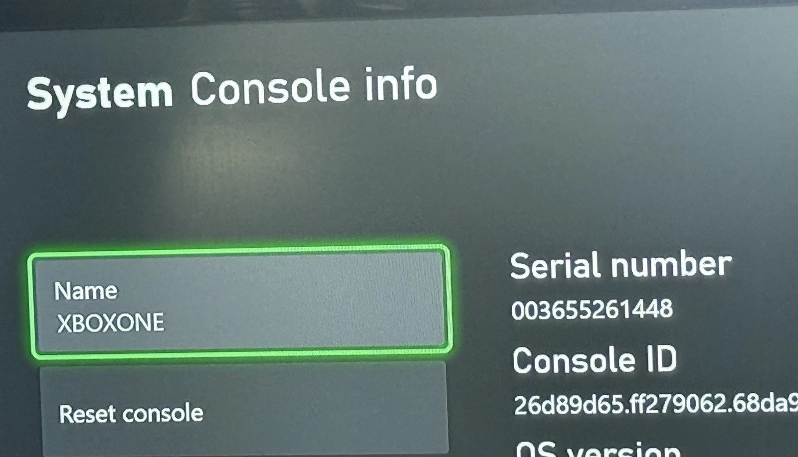 Microsoft Xbox One 500GB CONSOLE ONLY Gaming System Only Black 1540