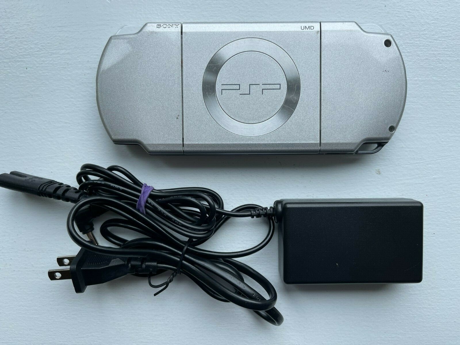 PSP 2000 Ice Silver – Good Condition – OEM Japan Import US Seller