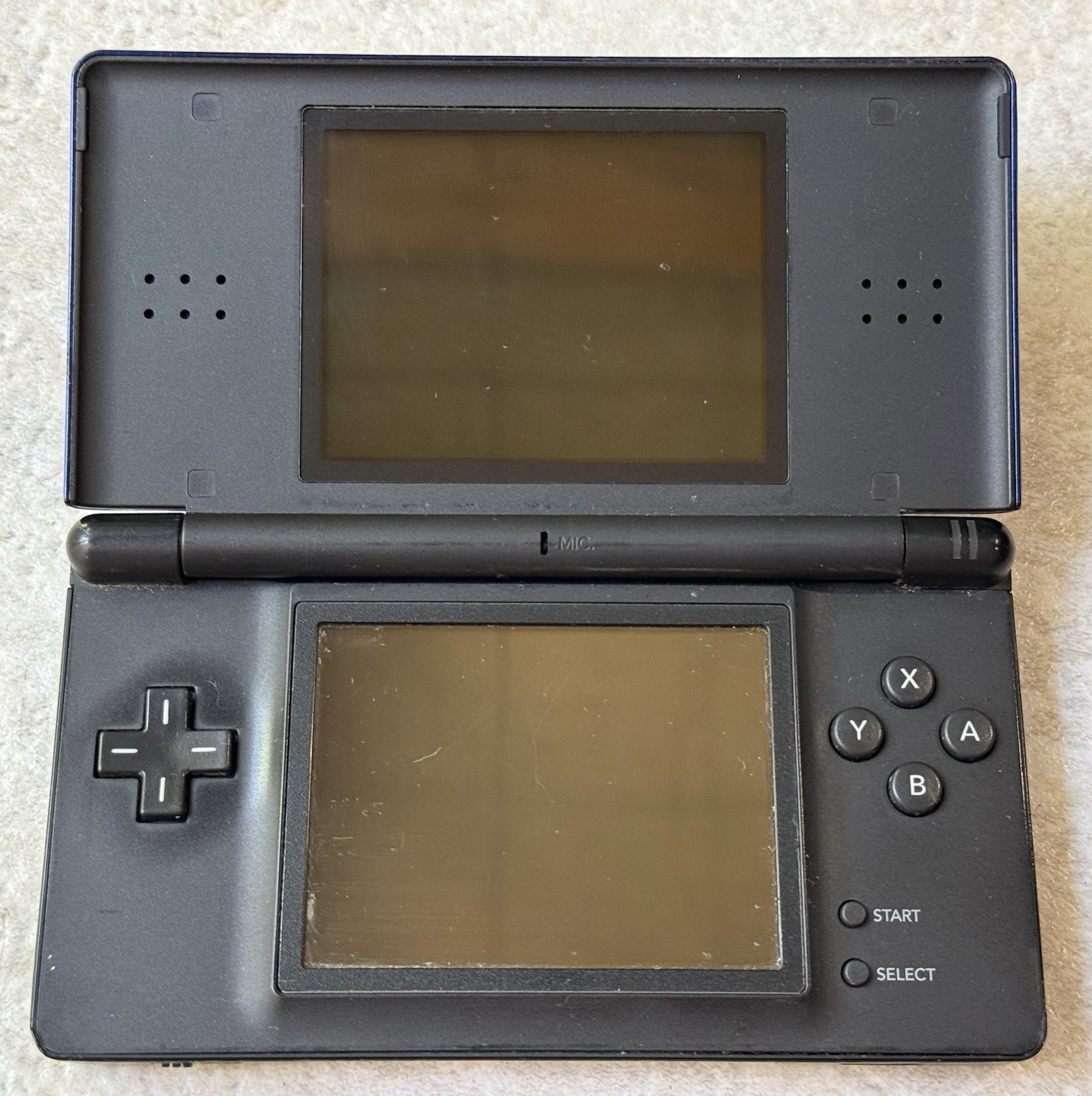Blue Nintendo DS Lite, Charger And Slot 2 Cover Included, Works