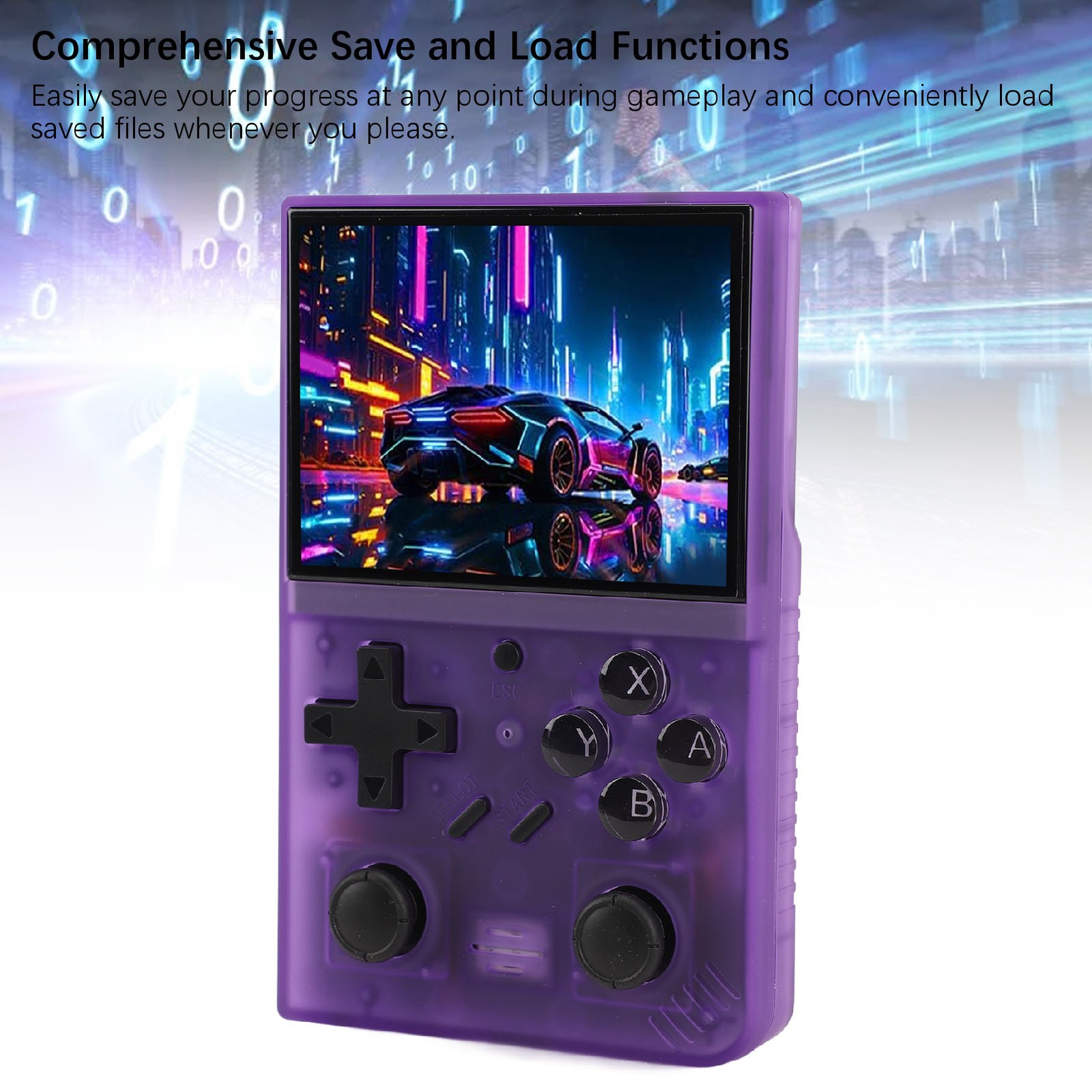 Handheld Game Console 3.5in IPS LCD Display 4 Core 1.5 GHZ Pocket Gaming Co KYWF