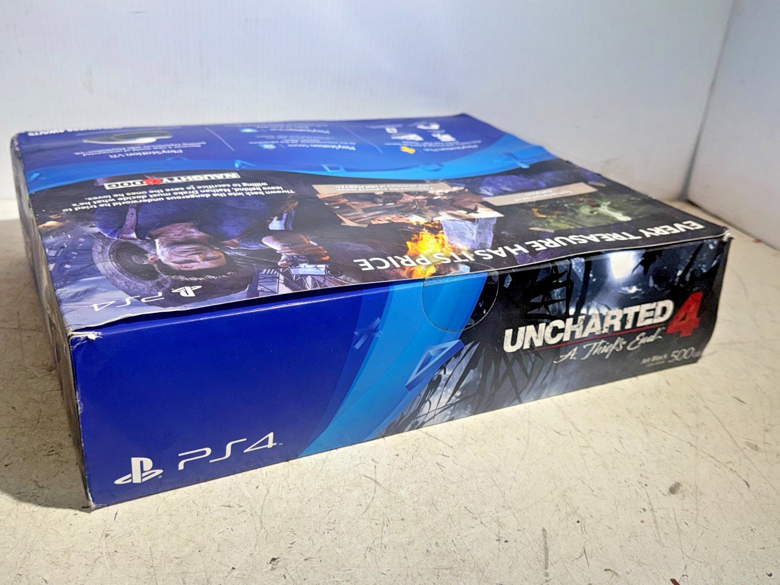 Sony PS4 Slim 500GB Console w/ Uncharted 4 Bundle CUH-2016A – NEW Sealed