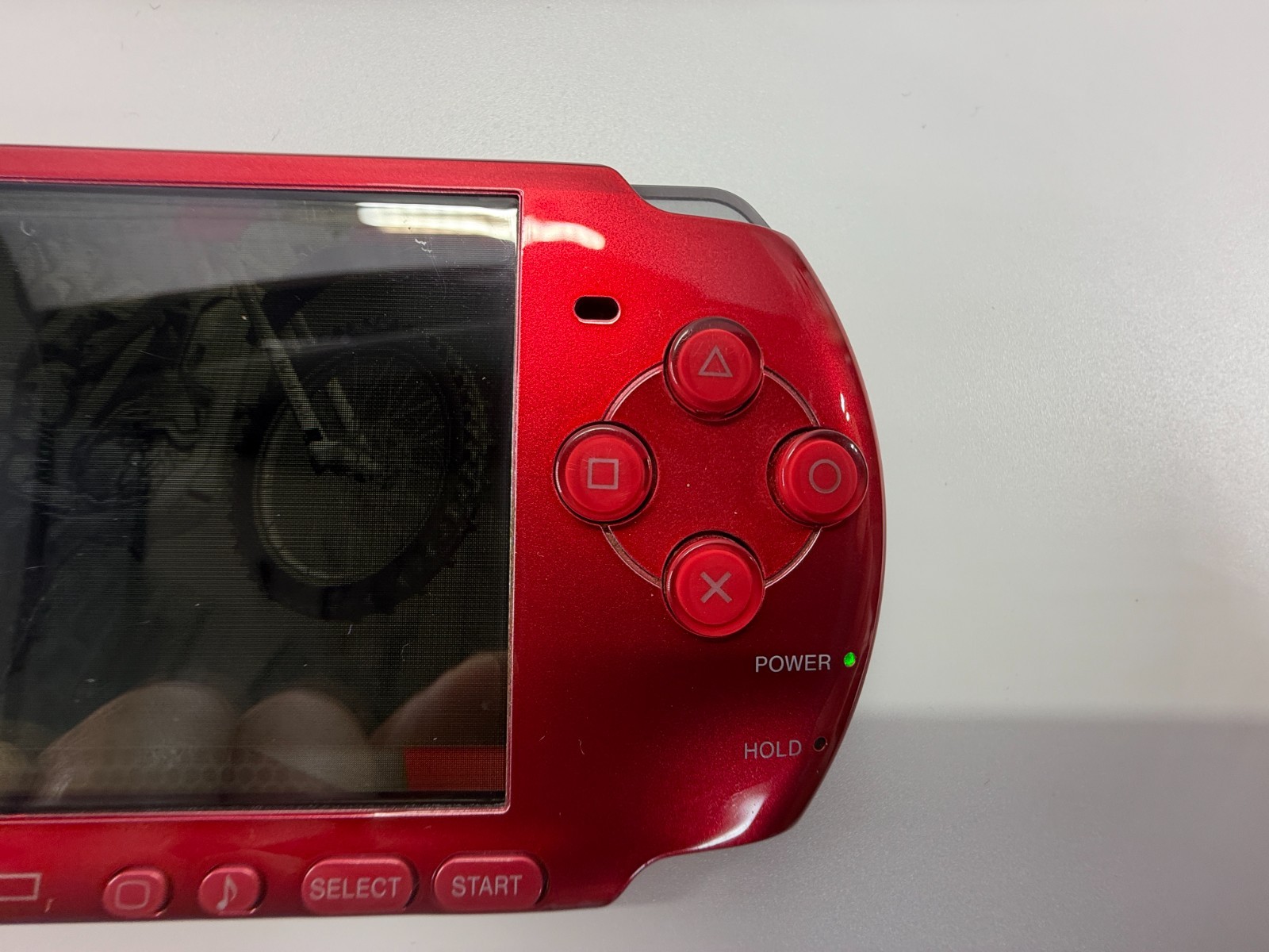 Sony PSP 3000 Radiant Red Racing Bundle MX vs ATV Untamed 4GB Memory Card Charge