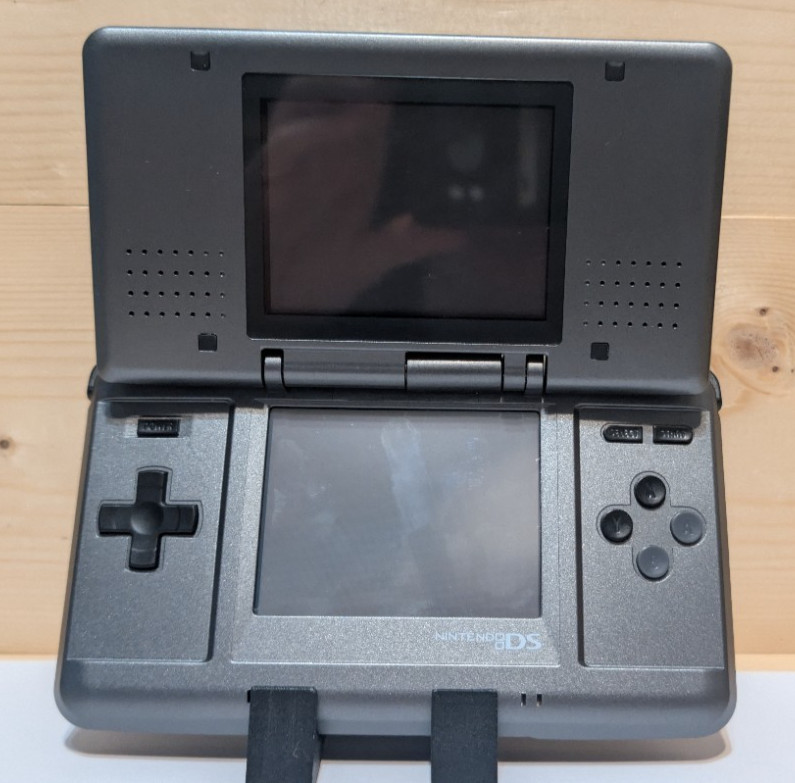 Nintendo DS NTR/Fat Grey Reshelled W/USB Cable New Battery & USB-C & Backlight