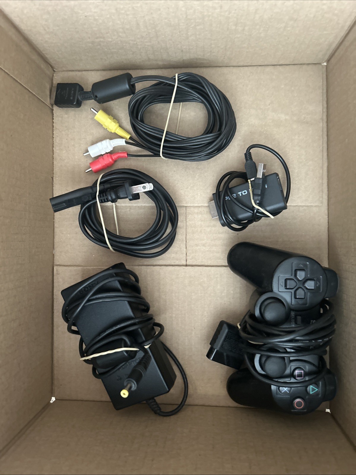 Sony PlayStation 2 Slim PS2 SCPH-70012 W/Cables HDMI 1 Controller Memory Card