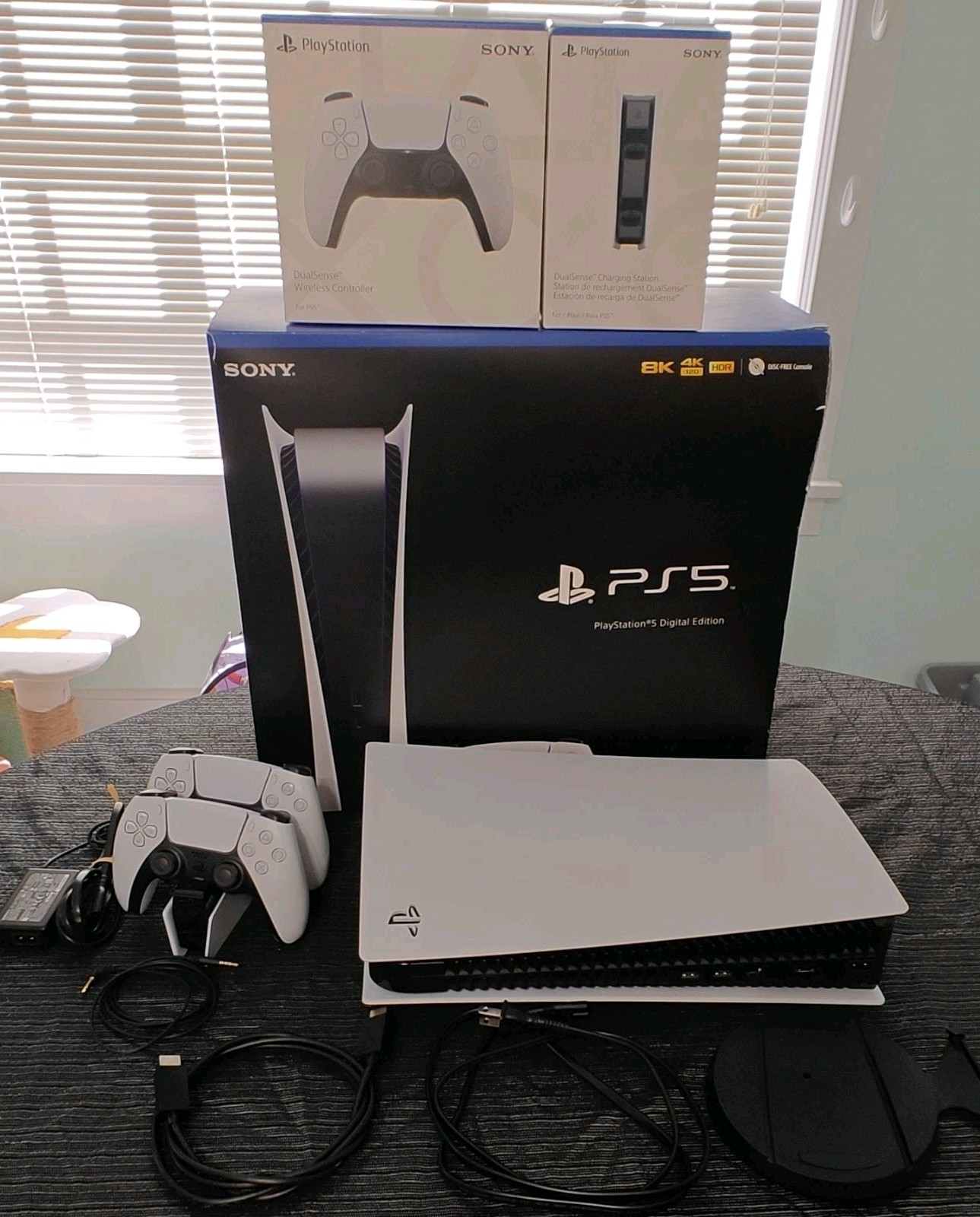 Sony PS5 Digital Edition Console – White