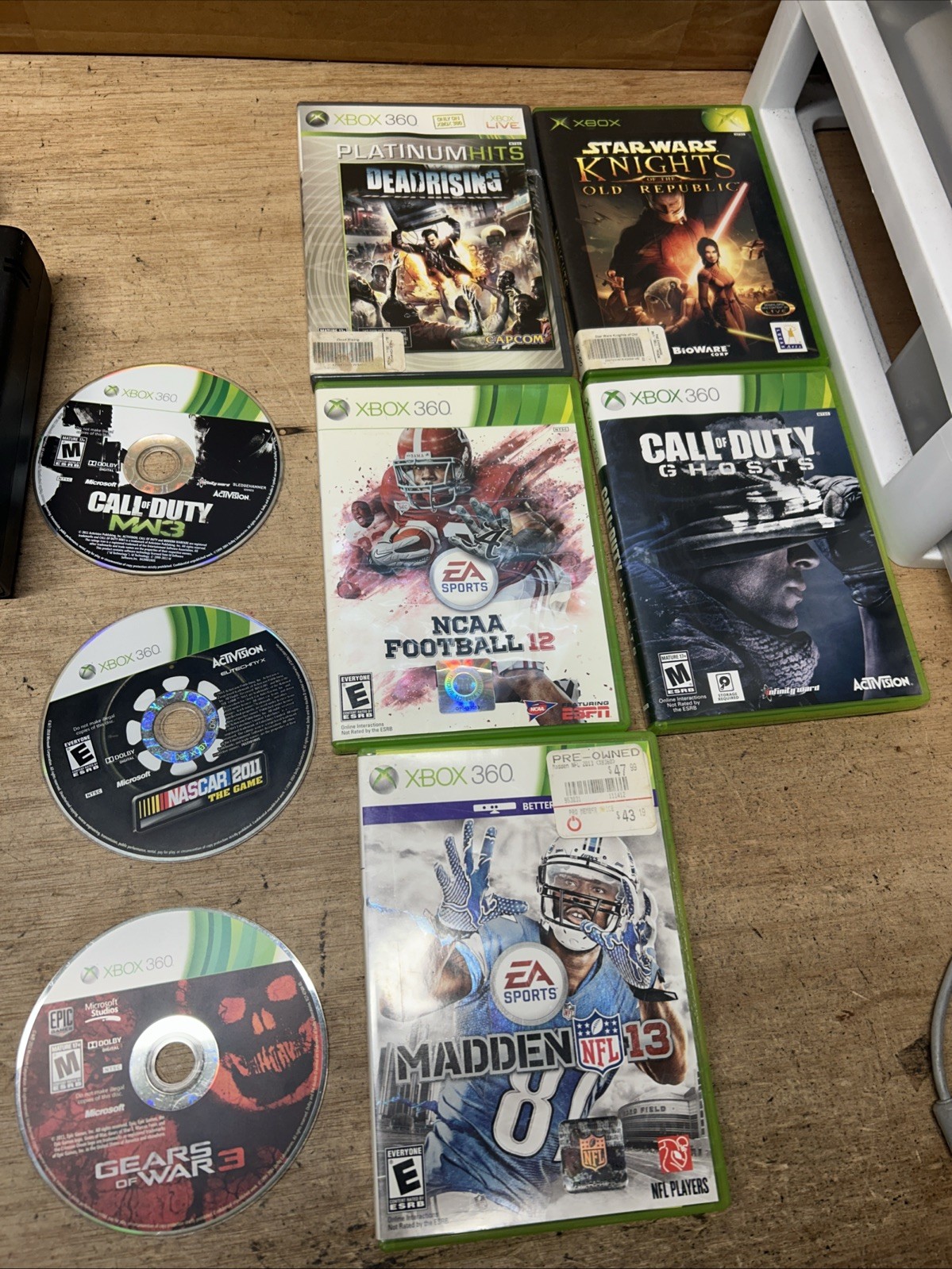 Tested Xbox 360s Model 1439 Console Bundle – Games + Controller