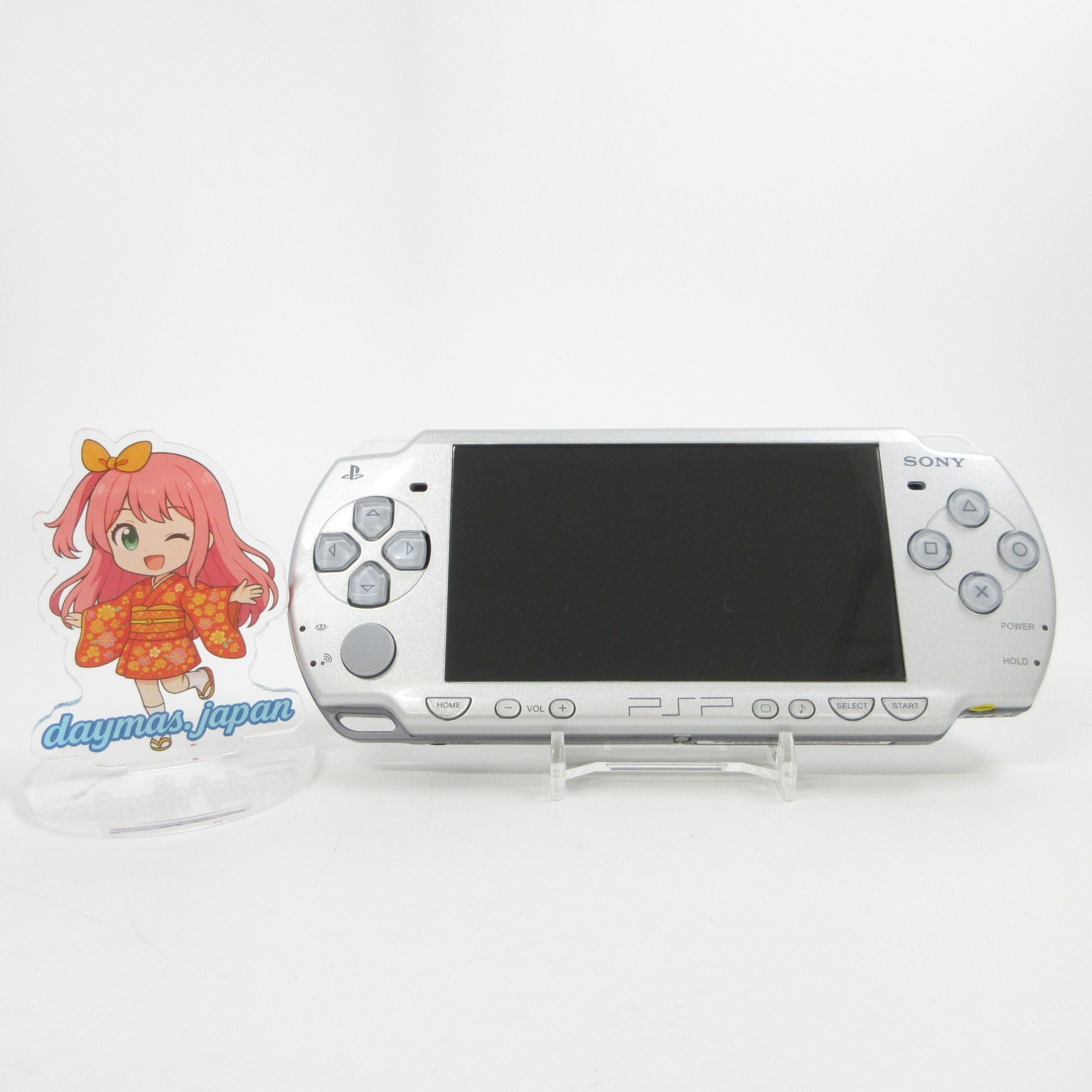 【Excellent】Sony PSP-2000 Ice Silver Console Only No Battery Japan Ver. #DEN2/052